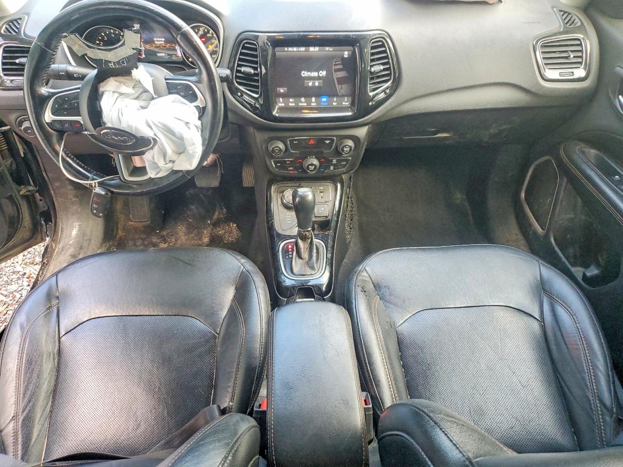2019 Jeep Compass Limited Black vin: 3C4NJDCB3KT594497