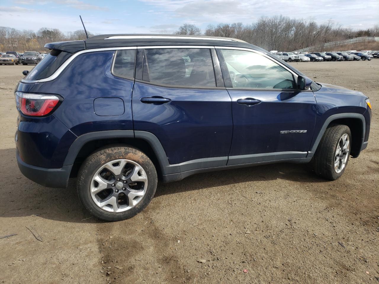 2017 Jeep Compass Limited Blue vin: 3C4NJDCB4HT687926