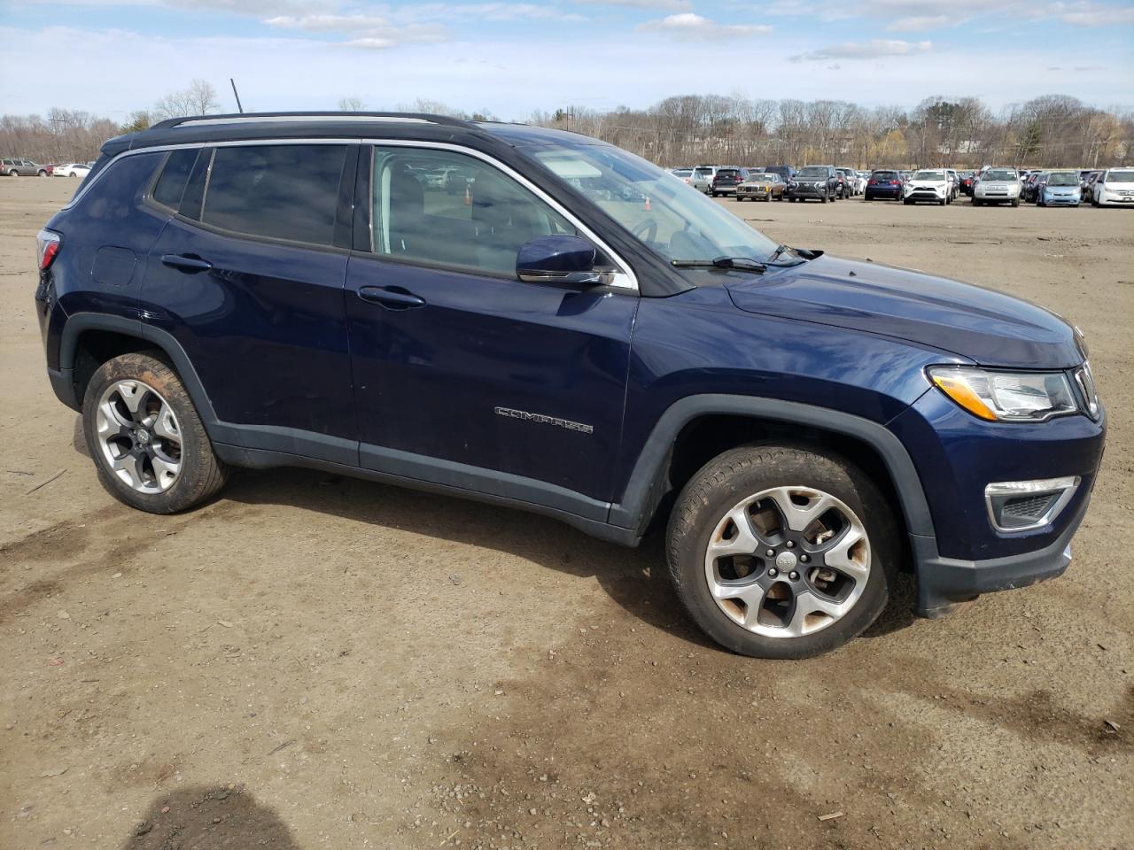 2017 Jeep Compass Limited Blue vin: 3C4NJDCB4HT687926