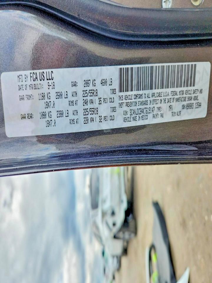 2019 Jeep Compass Limited Gray vin: 3C4NJDCB4KT619147