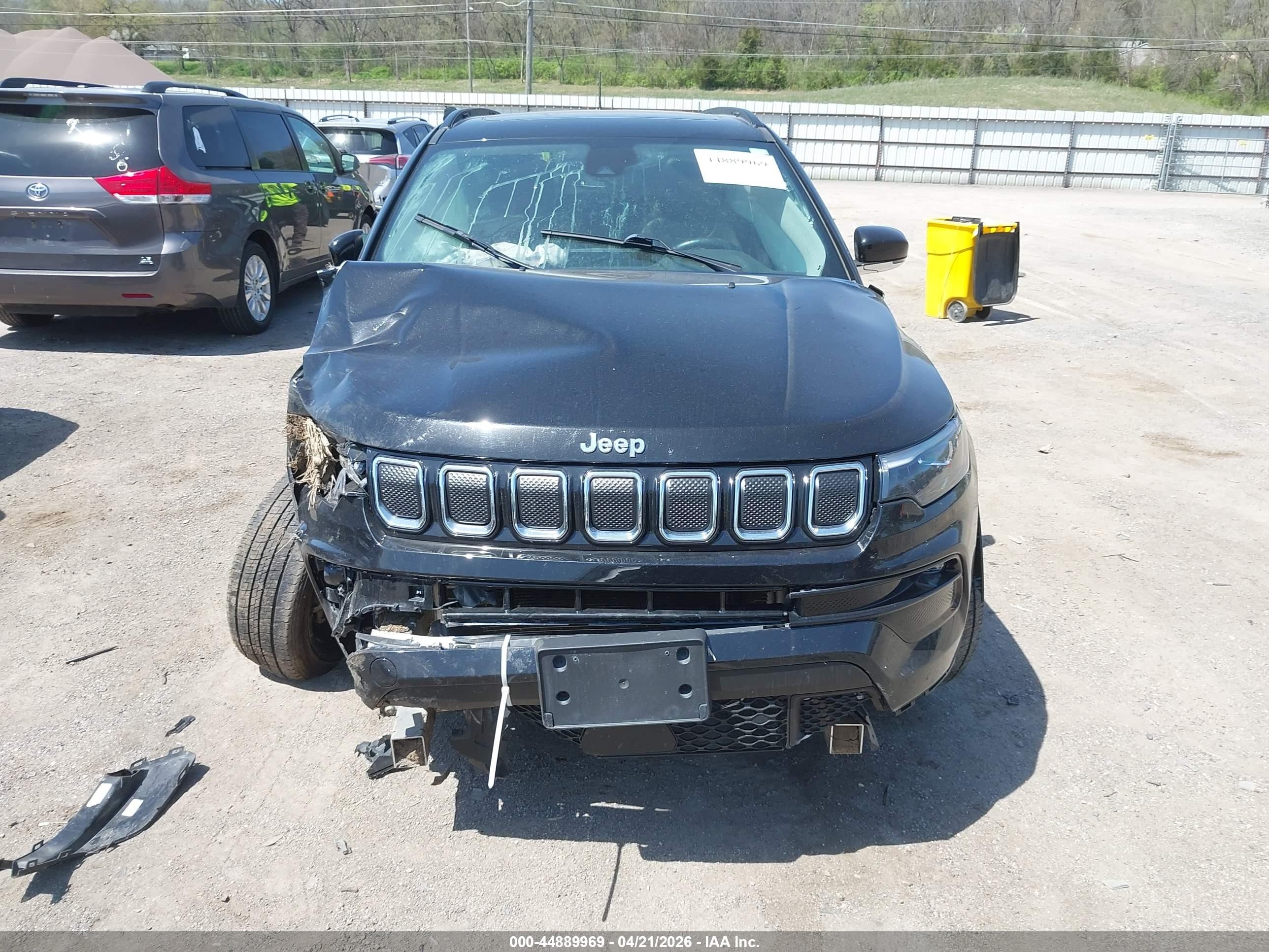 2022 Jeep Compass Limited 4x4 Black vin: 3C4NJDCB4NT108140