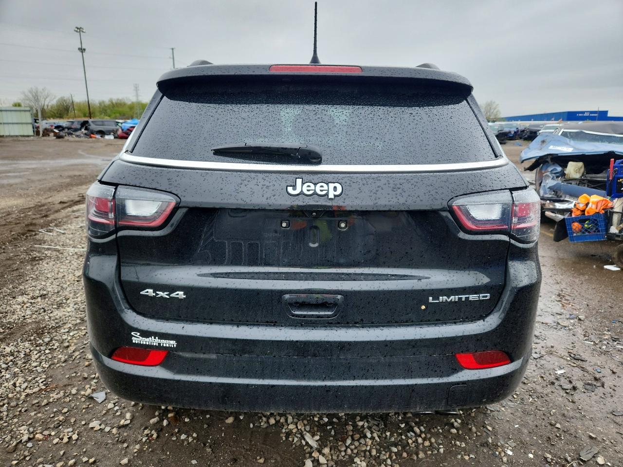 2022 Jeep Compass Limited Black vin: 3C4NJDCB4NT174445