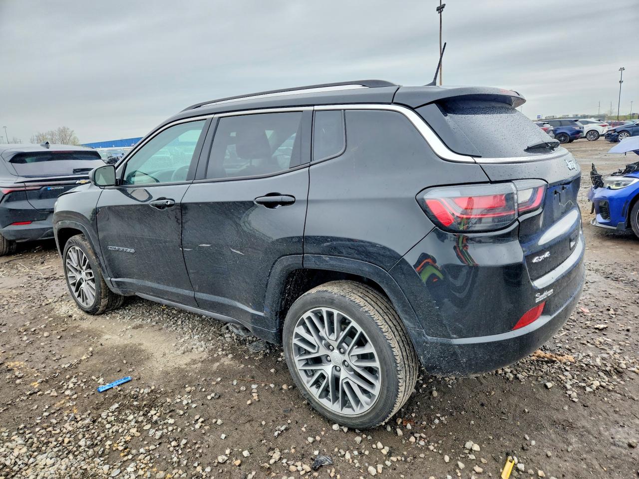 2022 Jeep Compass Limited Black vin: 3C4NJDCB4NT174445