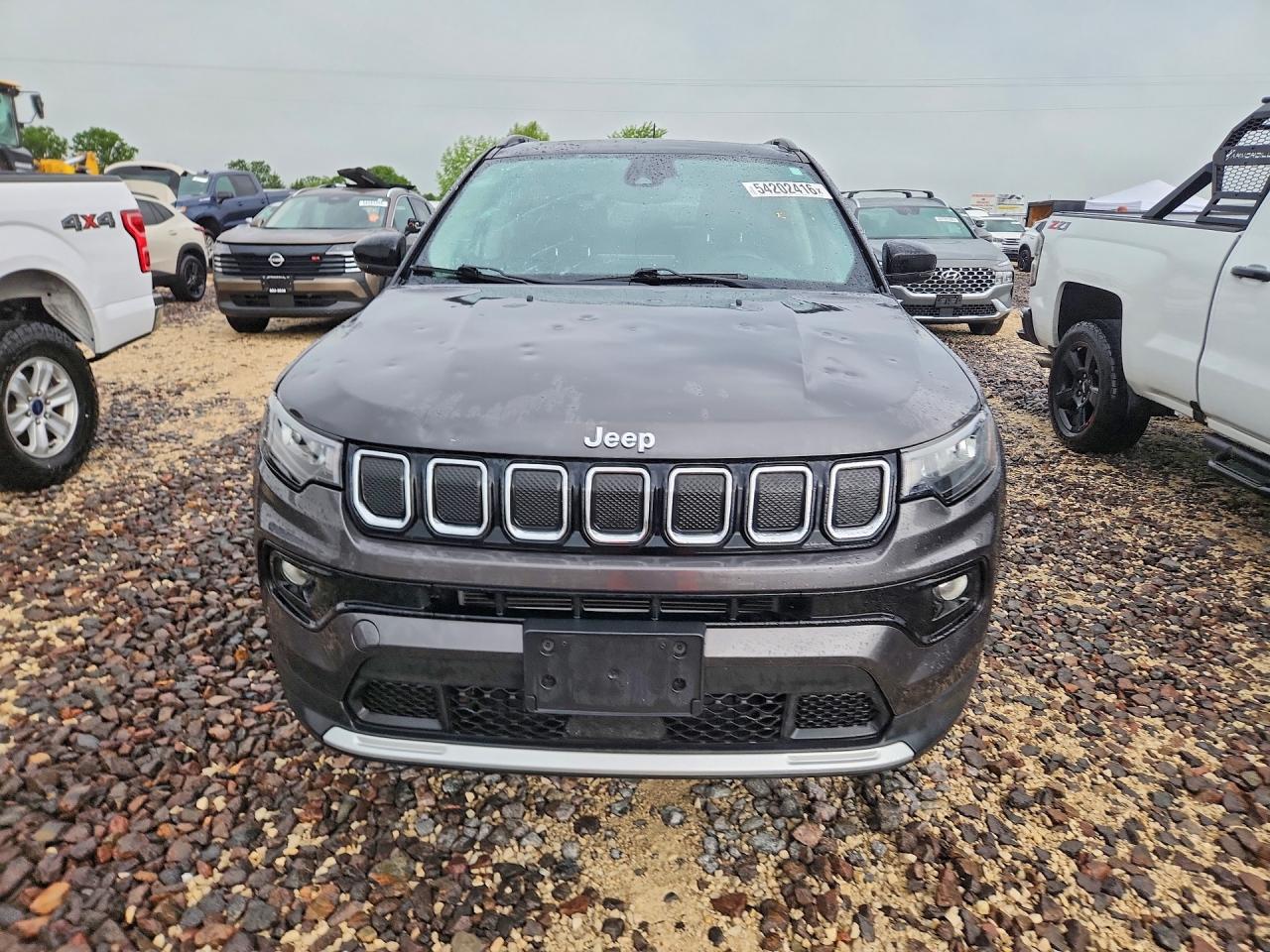 2022 Jeep Compass Limited Charcoal vin: 3C4NJDCB4NT199751