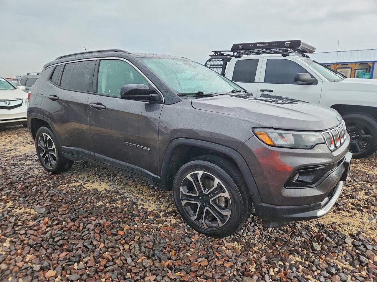 2022 Jeep Compass Limited Charcoal vin: 3C4NJDCB4NT199751