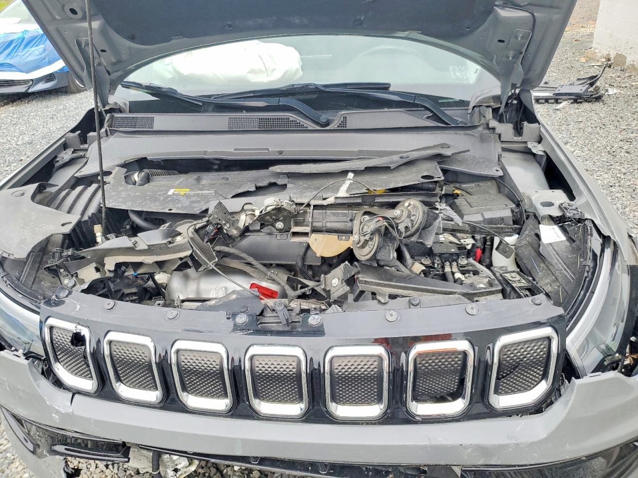 2022 Jeep Compass Limited Серый vin: 3C4NJDCB4NT232991
