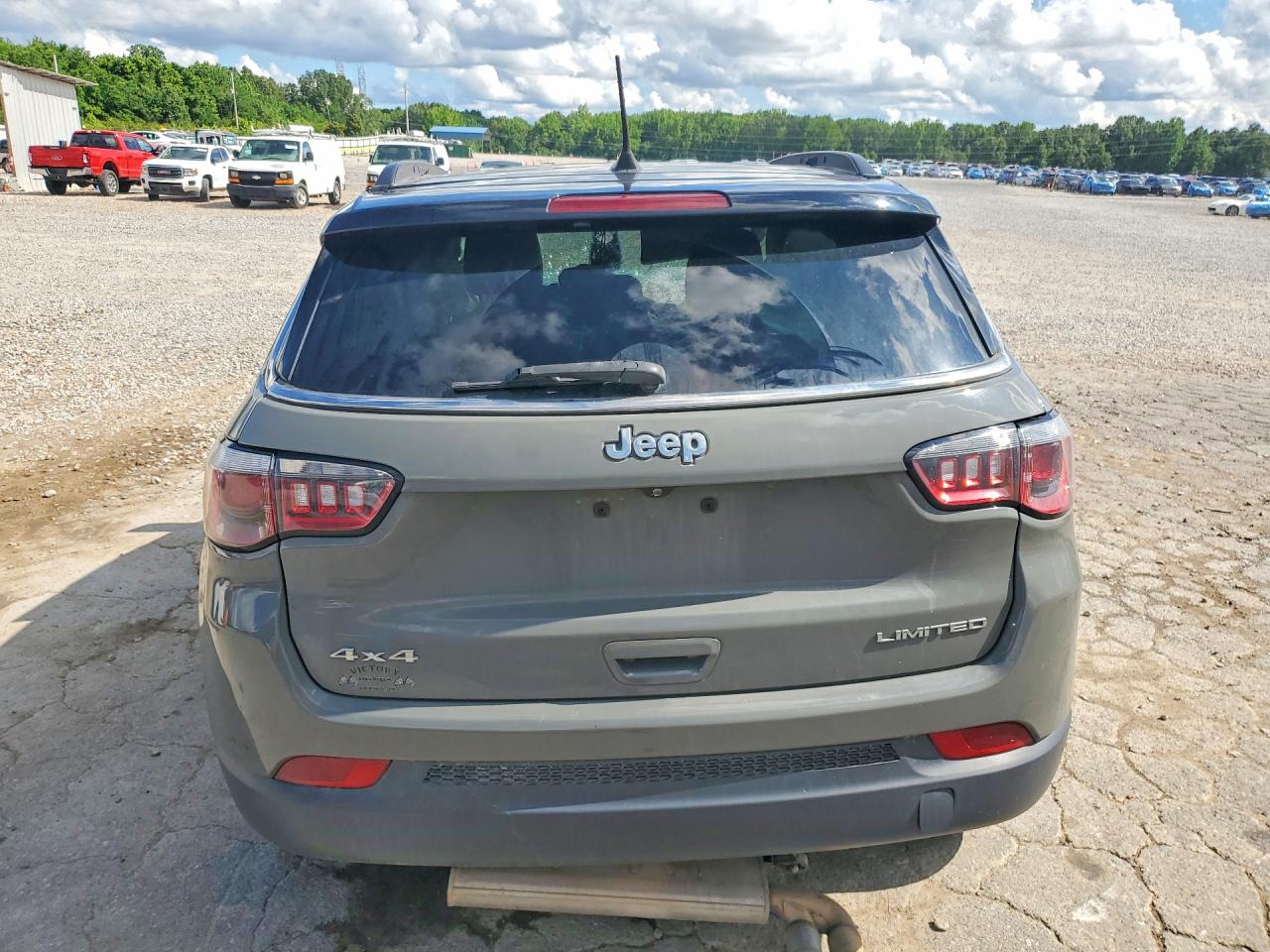 2020 Jeep Compass Limited Gray vin: 3C4NJDCB5LT155707