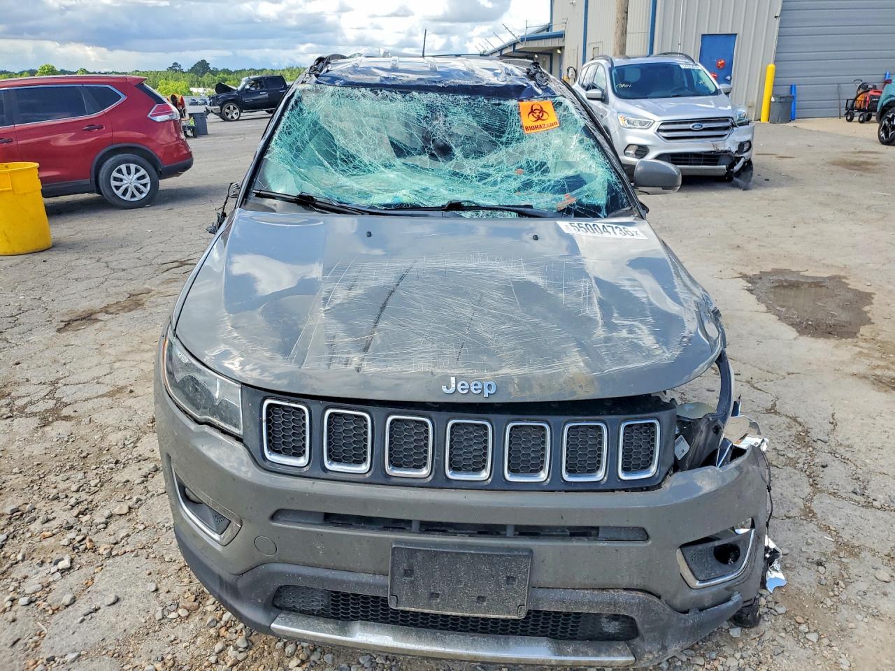 2020 Jeep Compass Limited Gray vin: 3C4NJDCB5LT155707