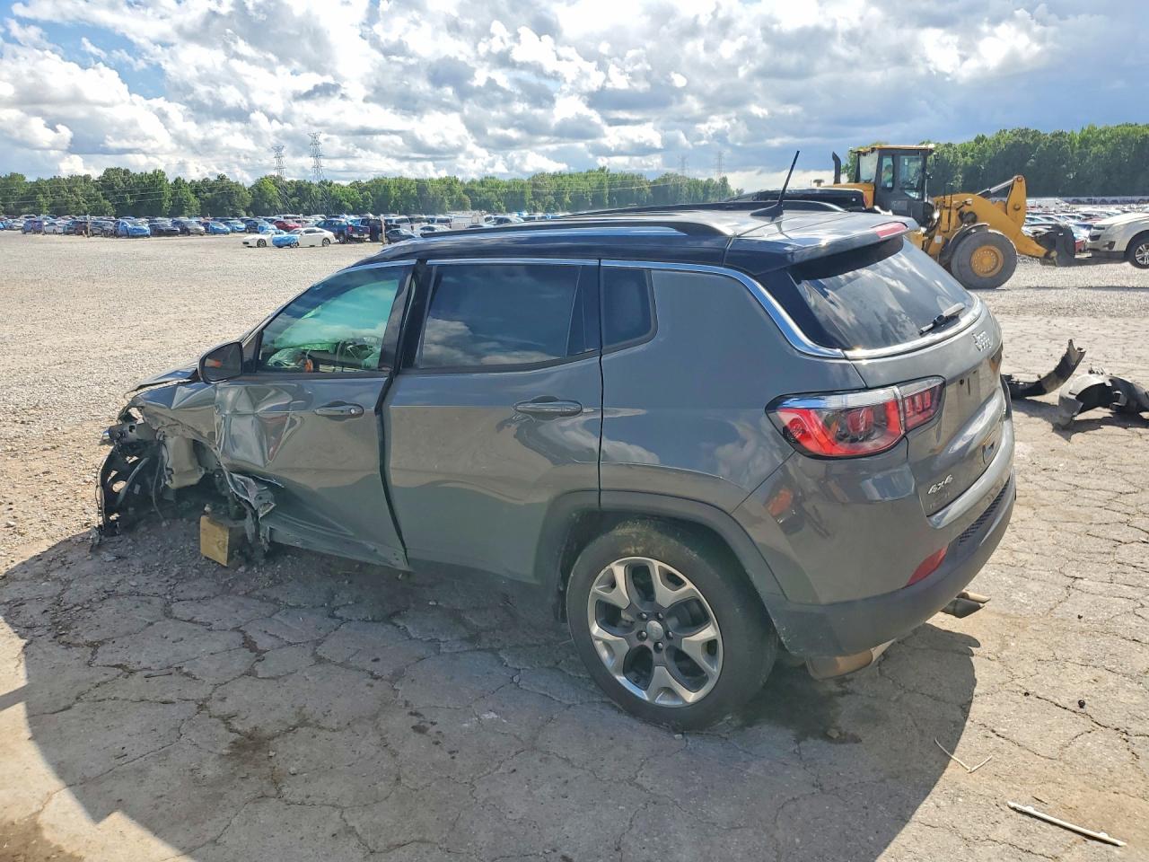 2020 Jeep Compass Limited Gray vin: 3C4NJDCB5LT155707