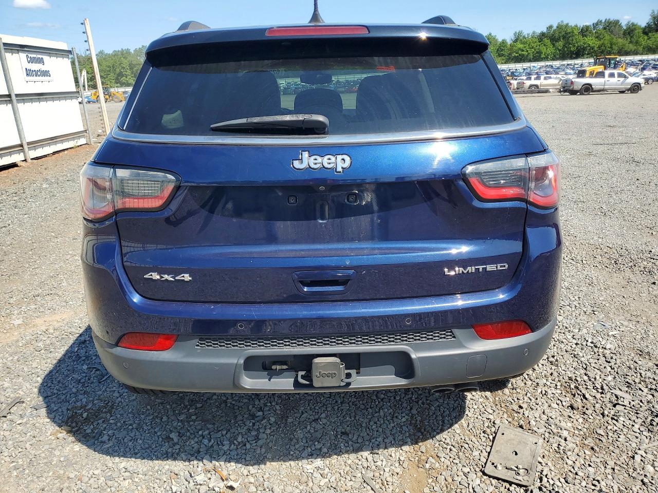 2018 Jeep Compass Limited Blue vin: 3C4NJDCB6JT134345