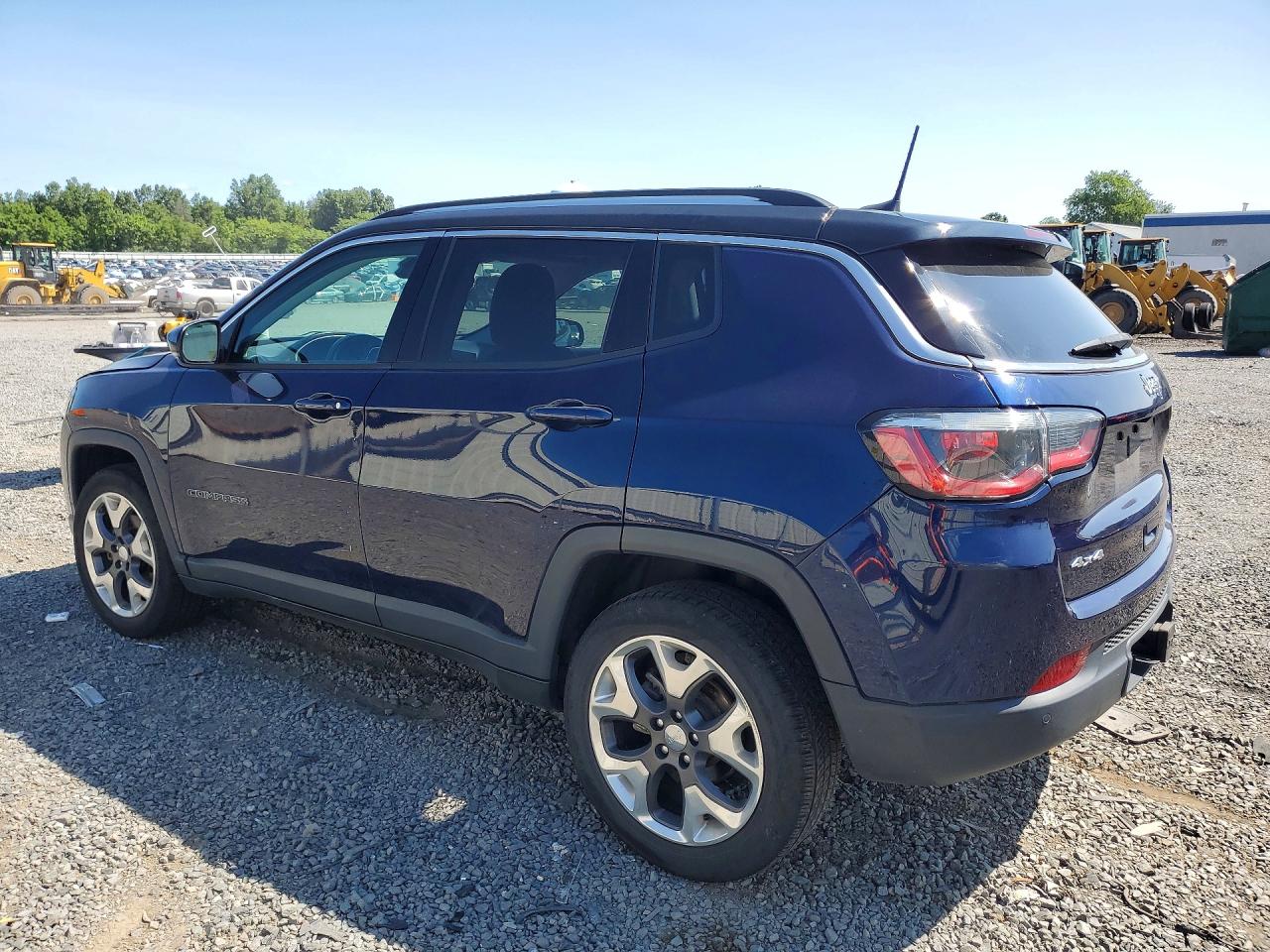 2018 Jeep Compass Limited Blue vin: 3C4NJDCB6JT134345