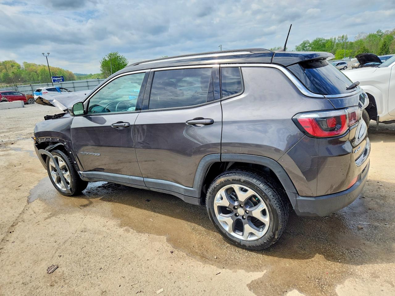 2019 Jeep Compass Limited Серый vin: 3C4NJDCB6KT666244