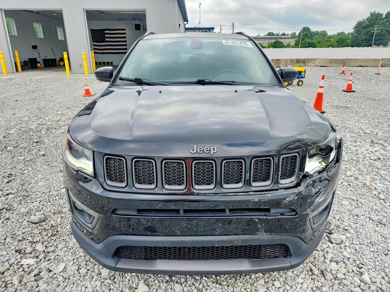 2020 Jeep Compass Limited Black vin: 3C4NJDCB6LT139922
