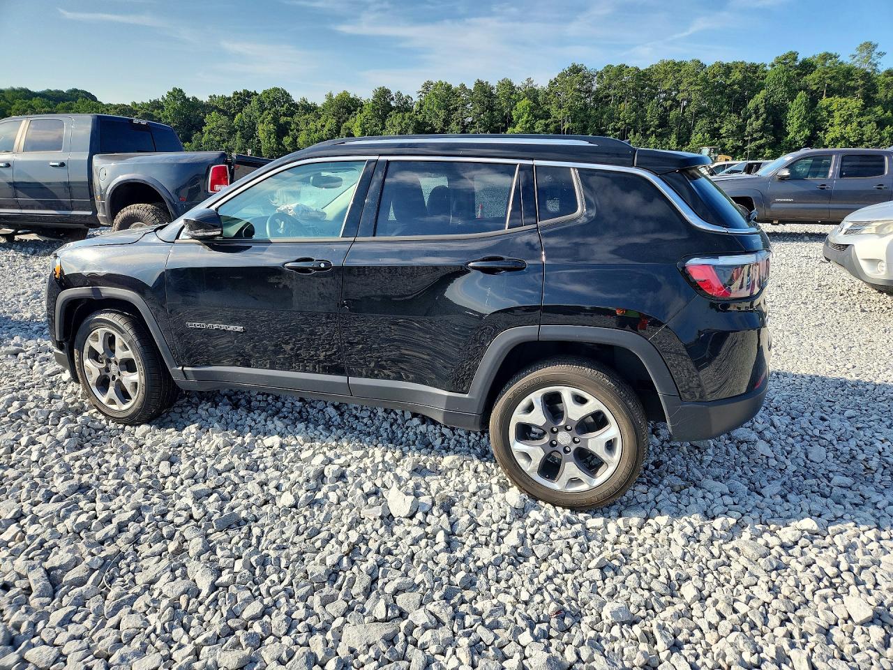 2021 Jeep Compass Limited Black vin: 3C4NJDCB6MT600392