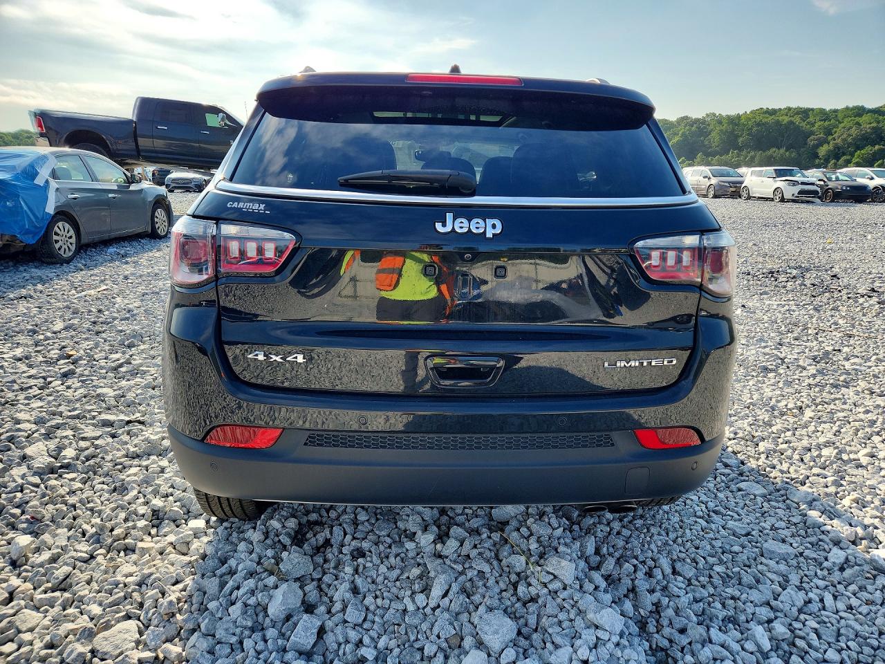 2021 Jeep Compass Limited Black vin: 3C4NJDCB6MT600392
