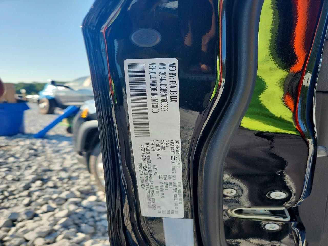 2021 Jeep Compass Limited Black vin: 3C4NJDCB6MT600392
