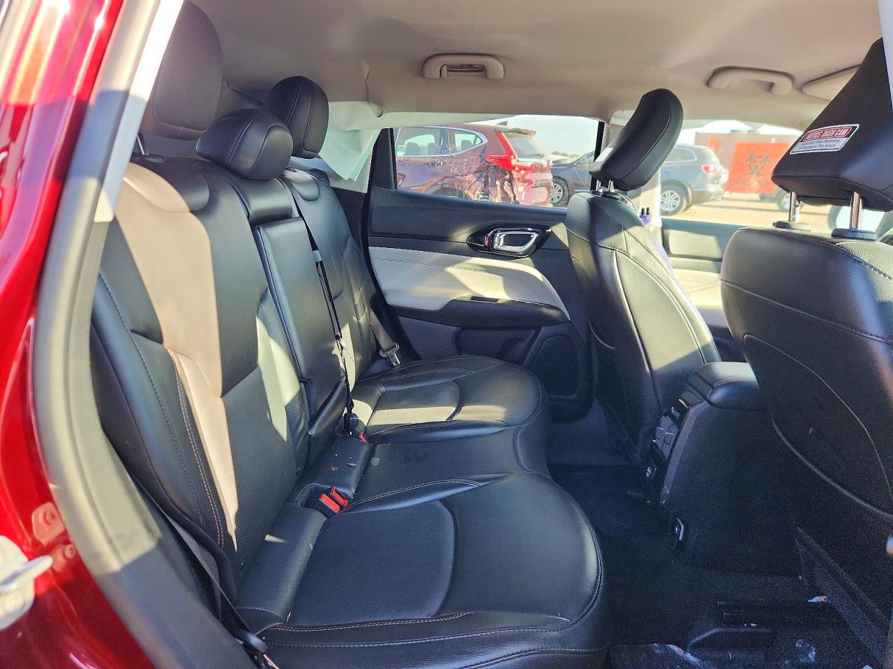 2022 Jeep Compass Limited Red vin: 3C4NJDCB6NT154309