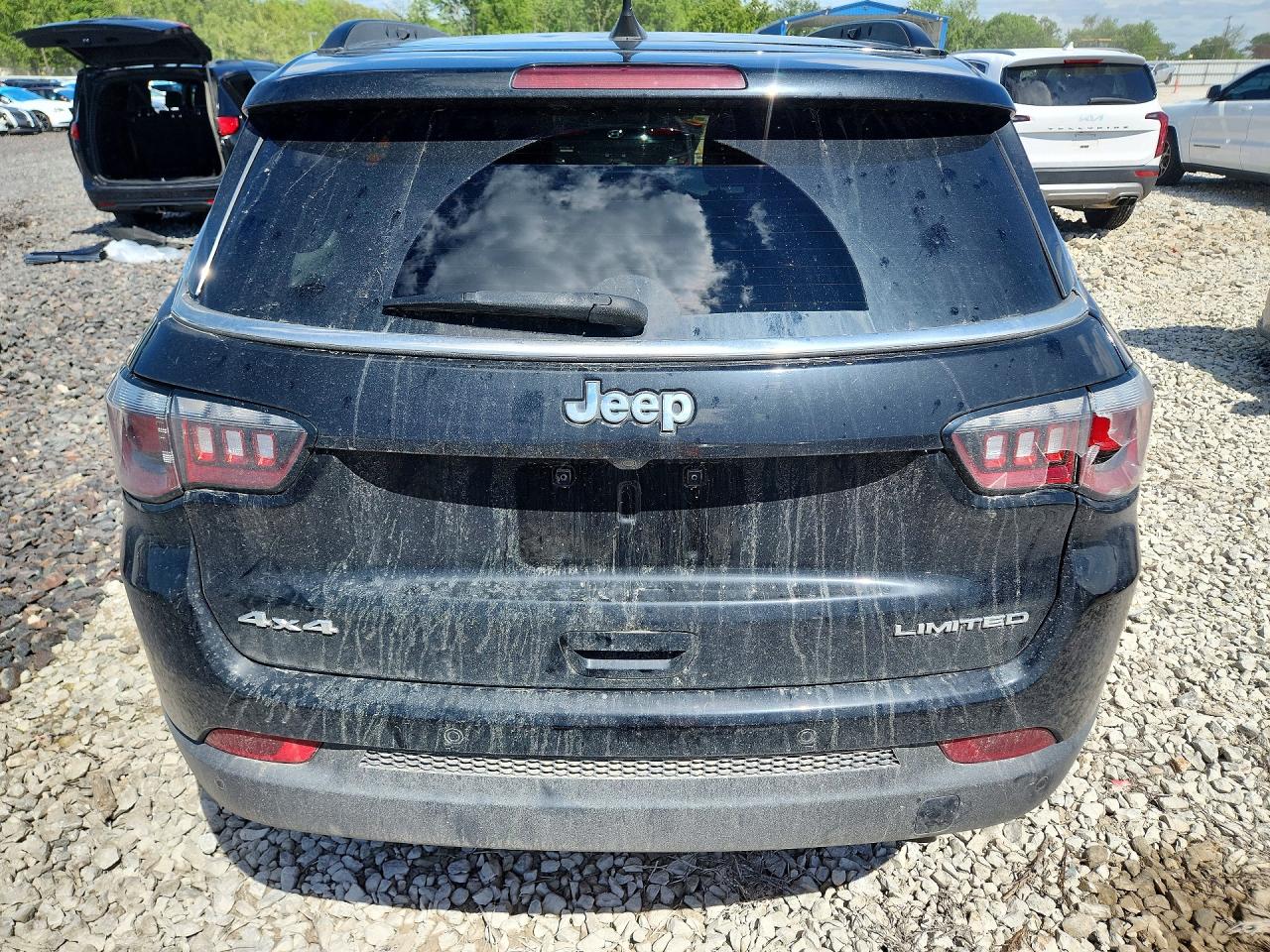 2019 Jeep Compass Limited Черный vin: 3C4NJDCB7KT695333