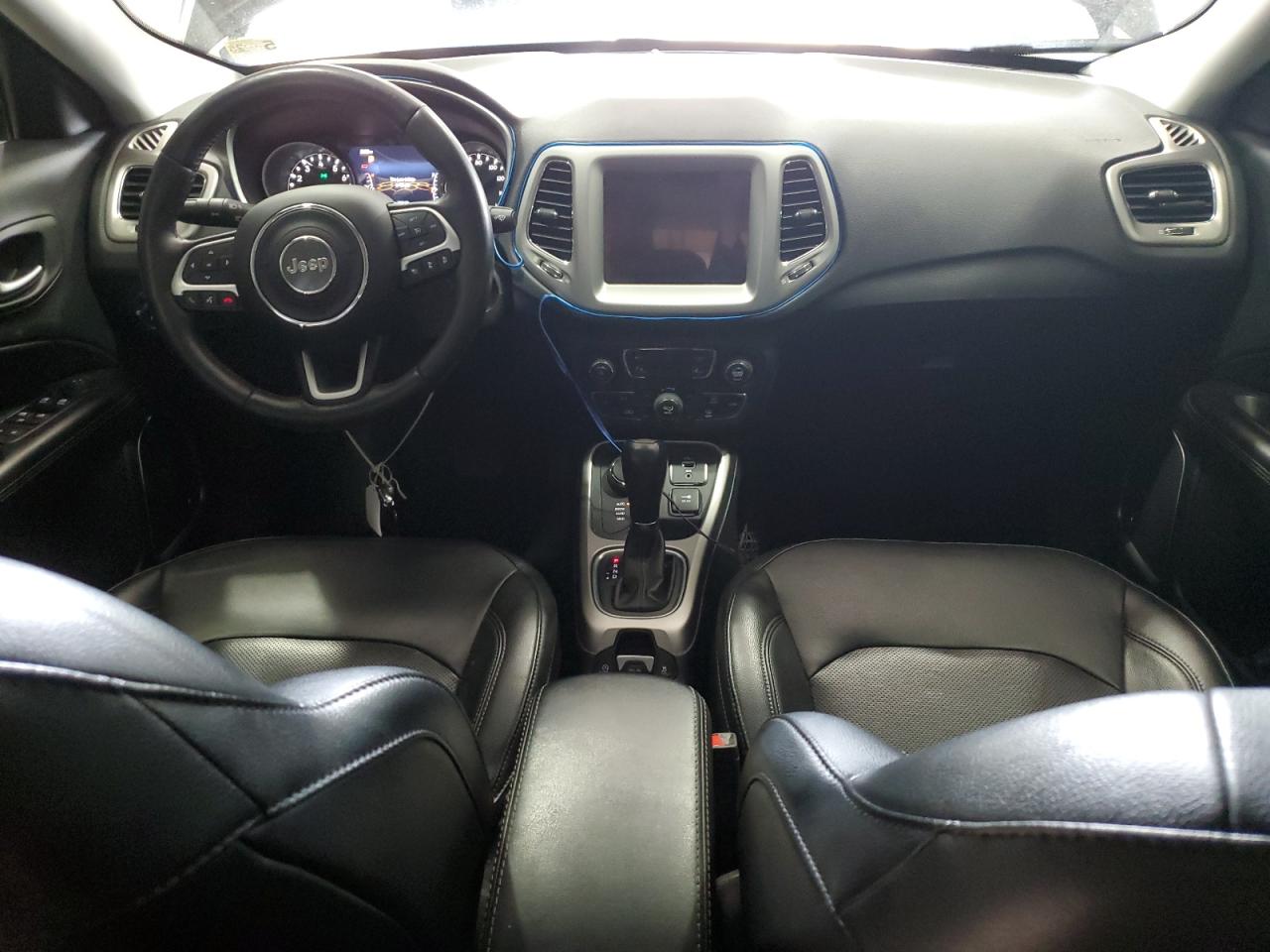 2019 Jeep Compass Limited Black vin: 3C4NJDCB7KT713989