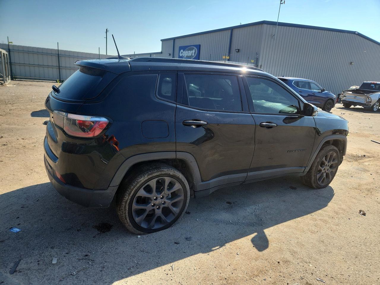 2019 Jeep Compass Limited Black vin: 3C4NJDCB7KT713989