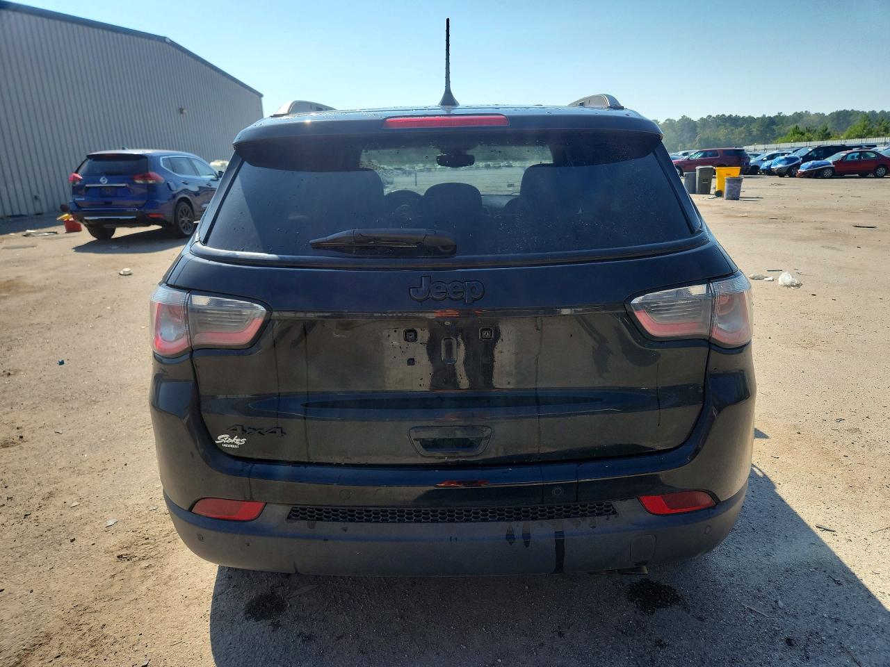 2019 Jeep Compass Limited Black vin: 3C4NJDCB7KT713989