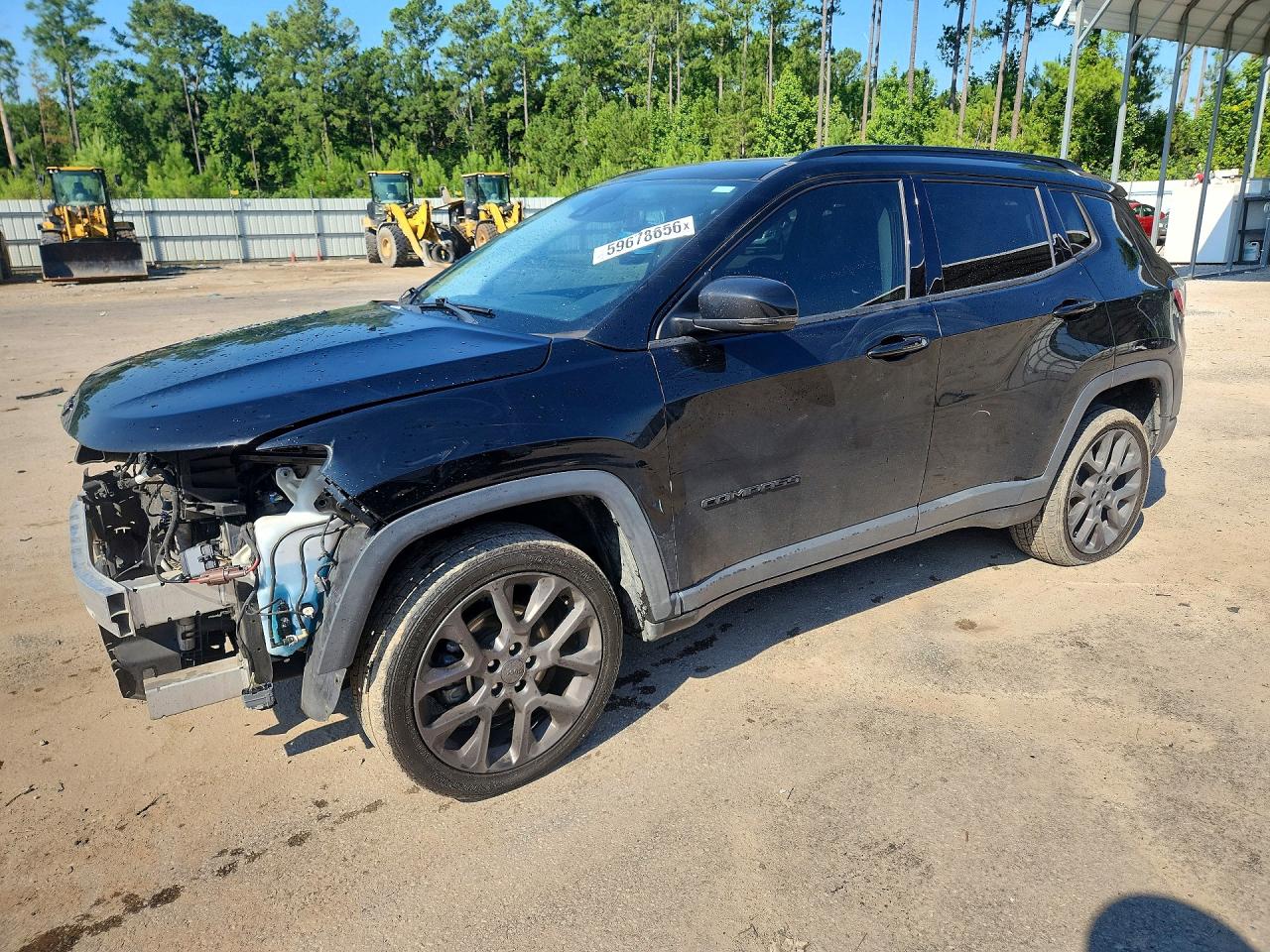 2019 Jeep Compass Limited Black vin: 3C4NJDCB7KT713989