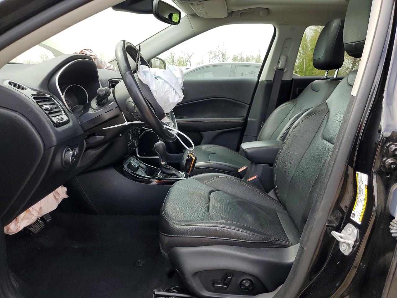 2021 Jeep Compass Limited Black vin: 3C4NJDCB7MT551283