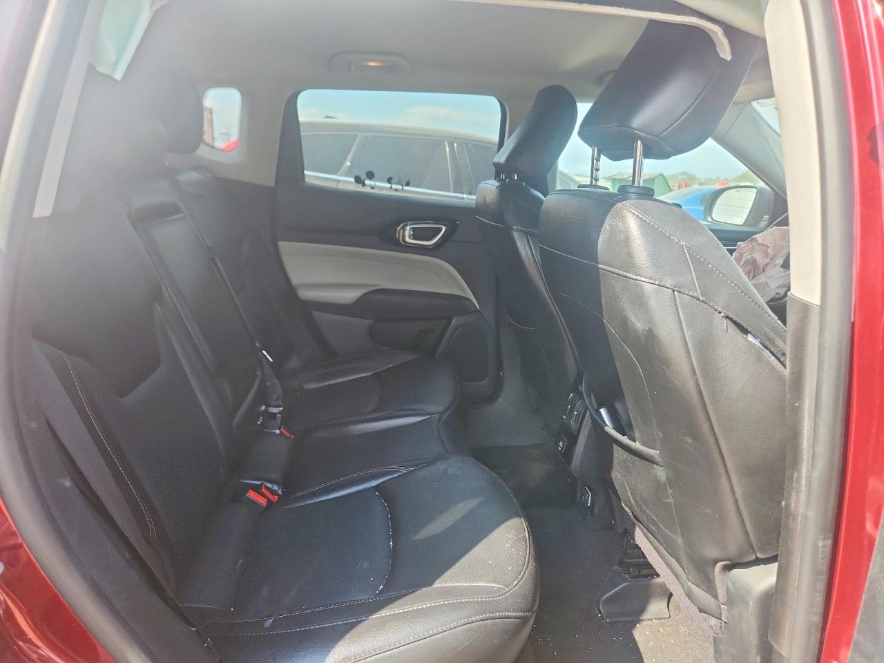 2022 Jeep Compass Limited Темно-бордовый vin: 3C4NJDCB7NT150074