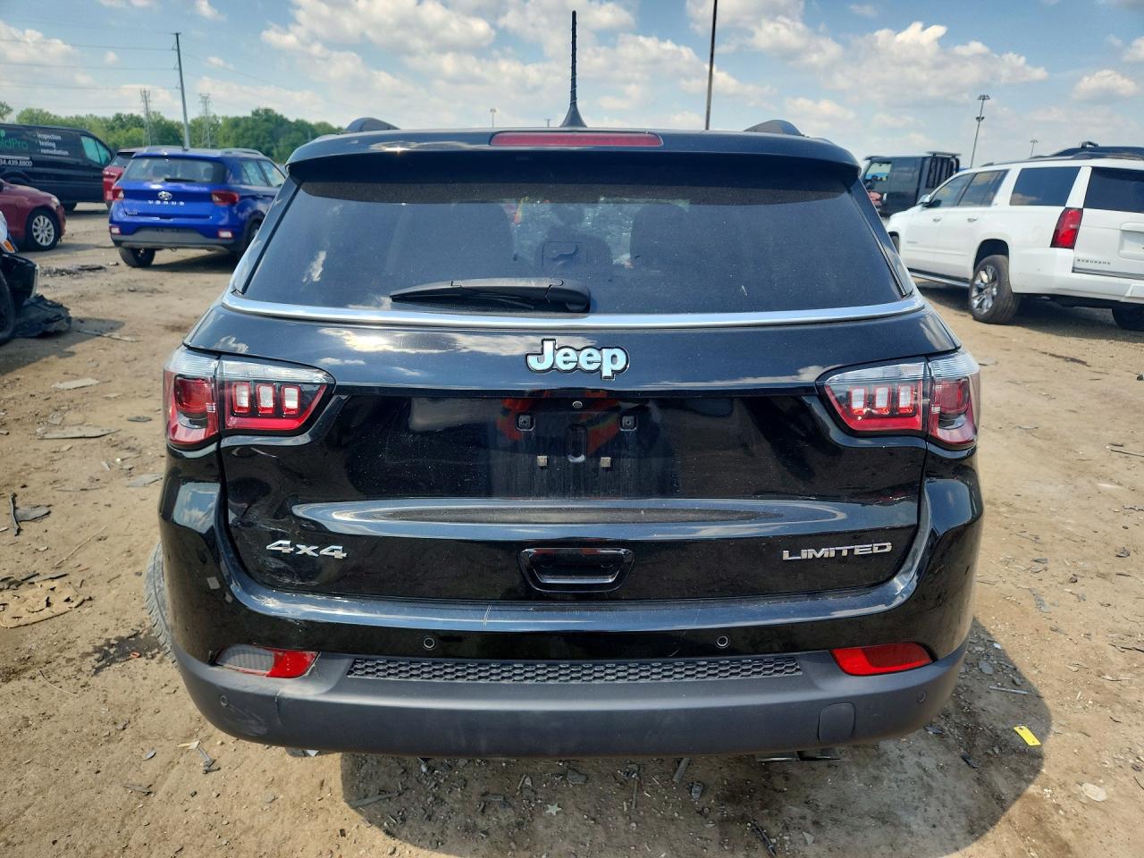 2021 Jeep Compass Limited Black vin: 3C4NJDCBXMT555585
