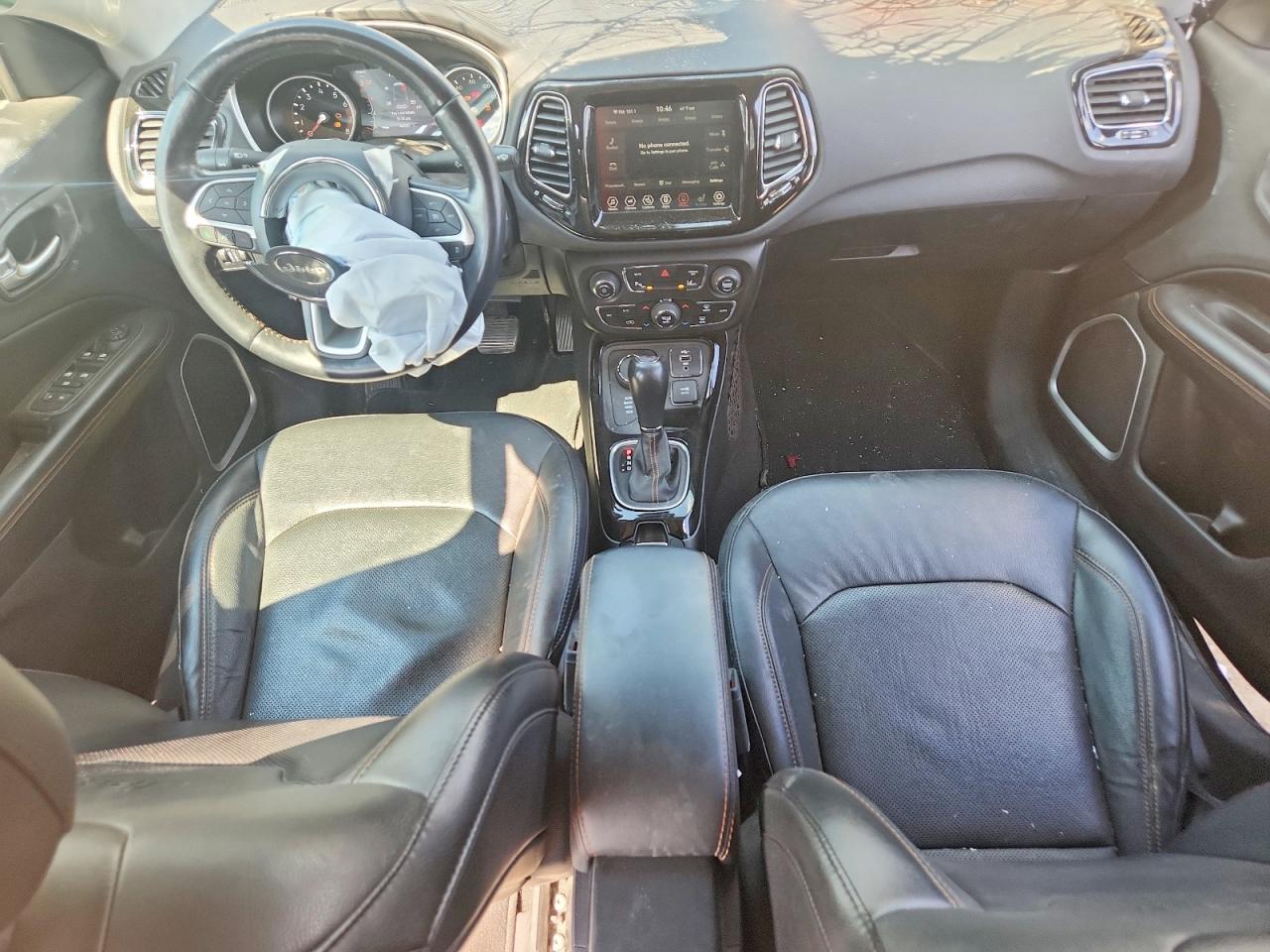 2021 Jeep Compass Limited Black vin: 3C4NJDCBXMT555585