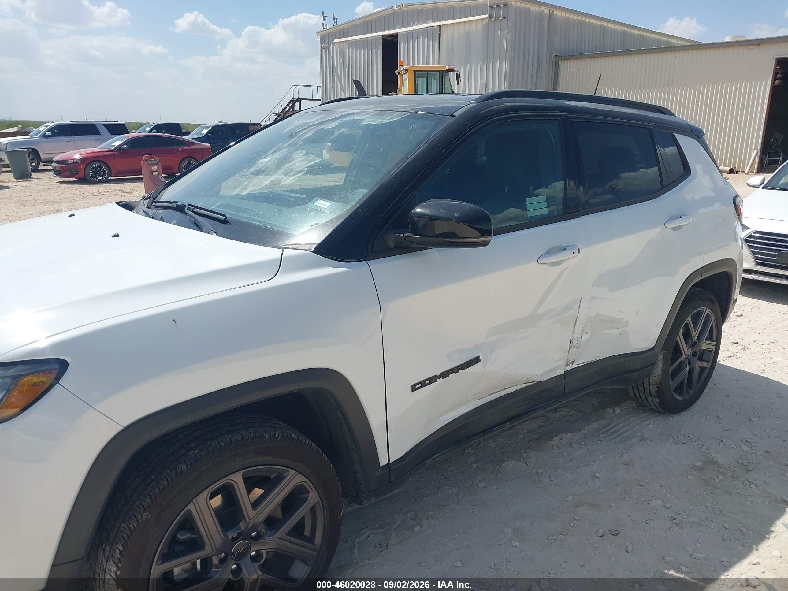 2026 Jeep Compass Limited Altitude White vin: 3C4NJDCN0TT214317