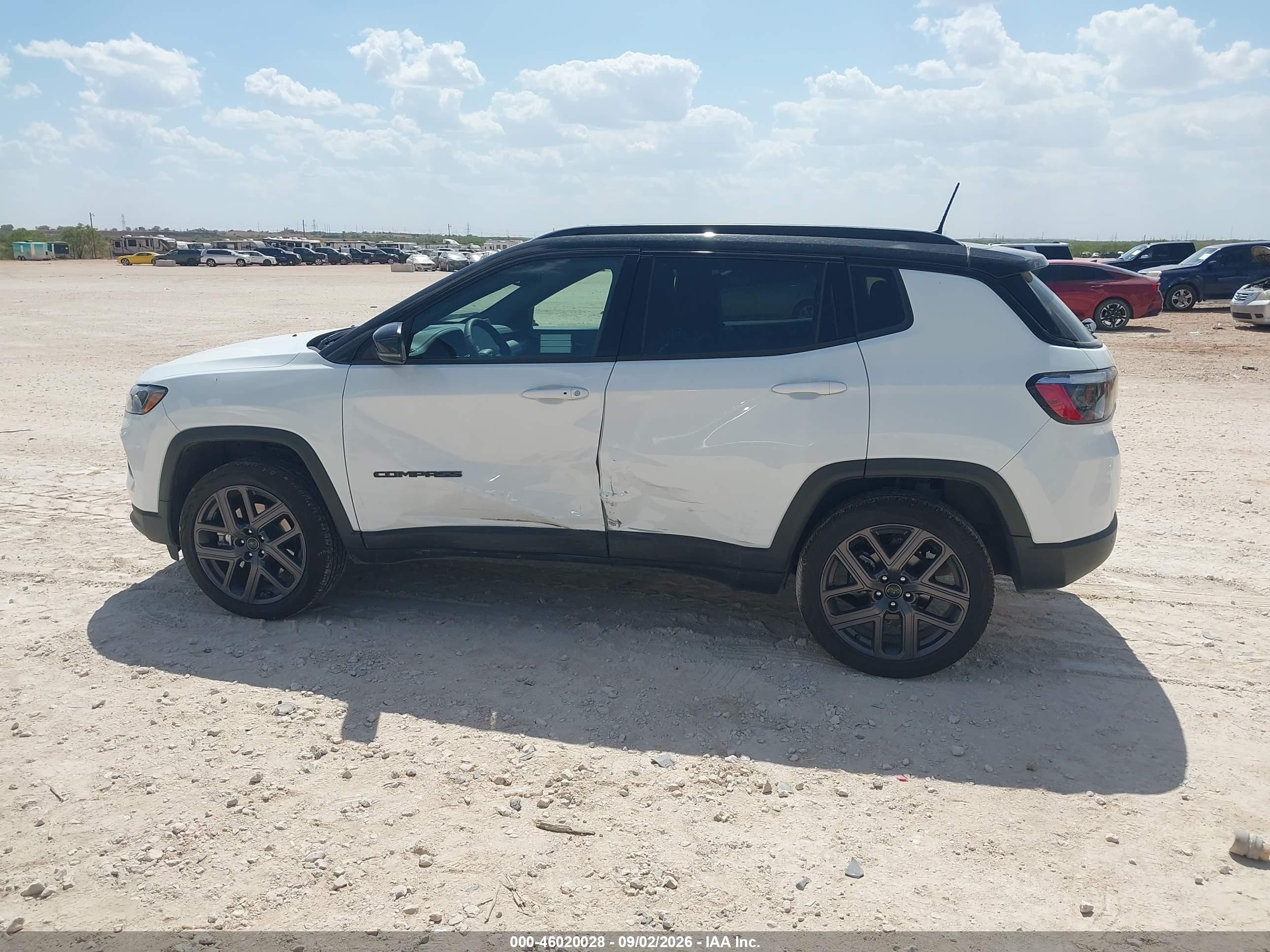 2026 Jeep Compass Limited Altitude White vin: 3C4NJDCN0TT214317