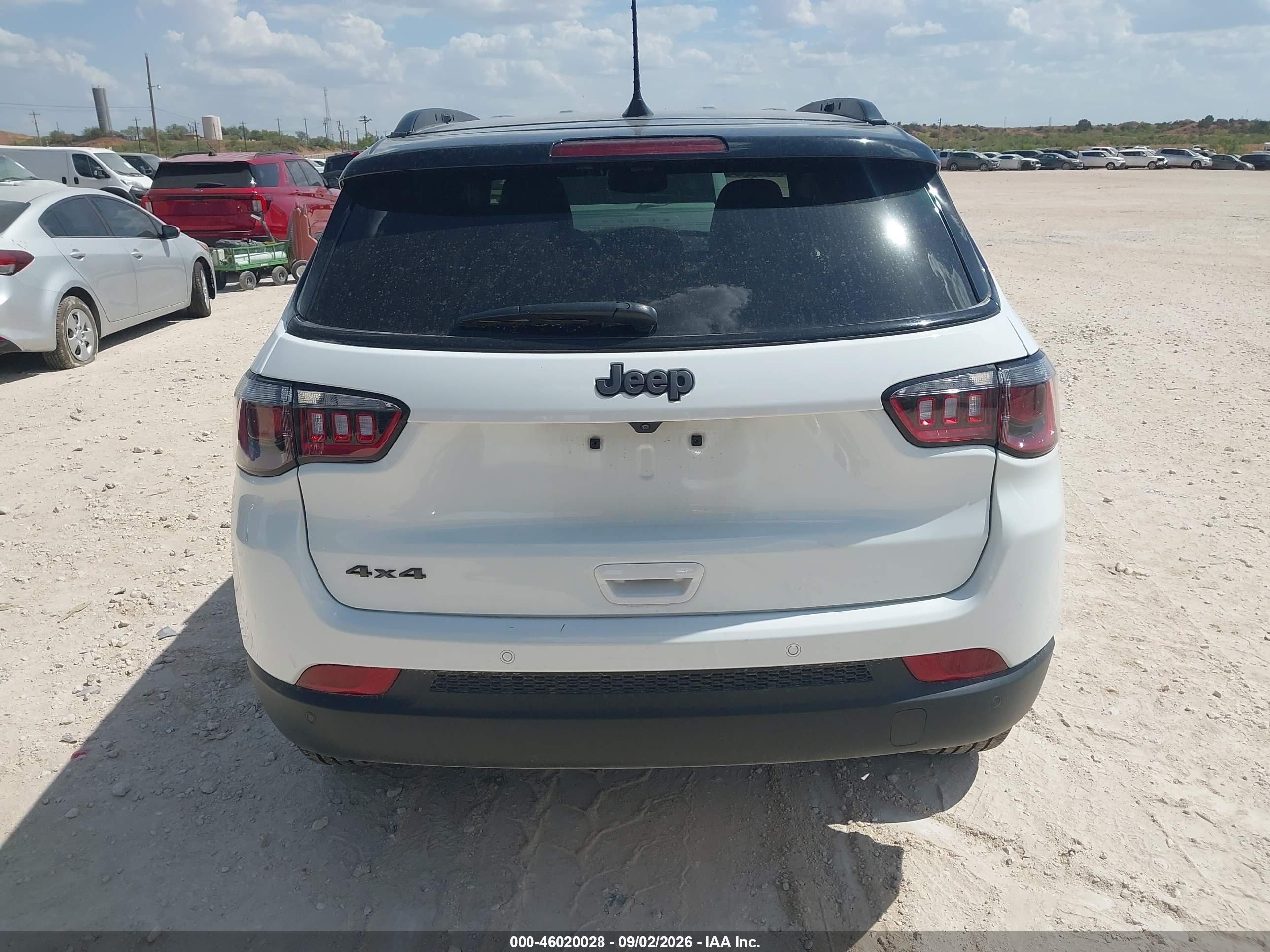 2026 Jeep Compass Limited Altitude White vin: 3C4NJDCN0TT214317