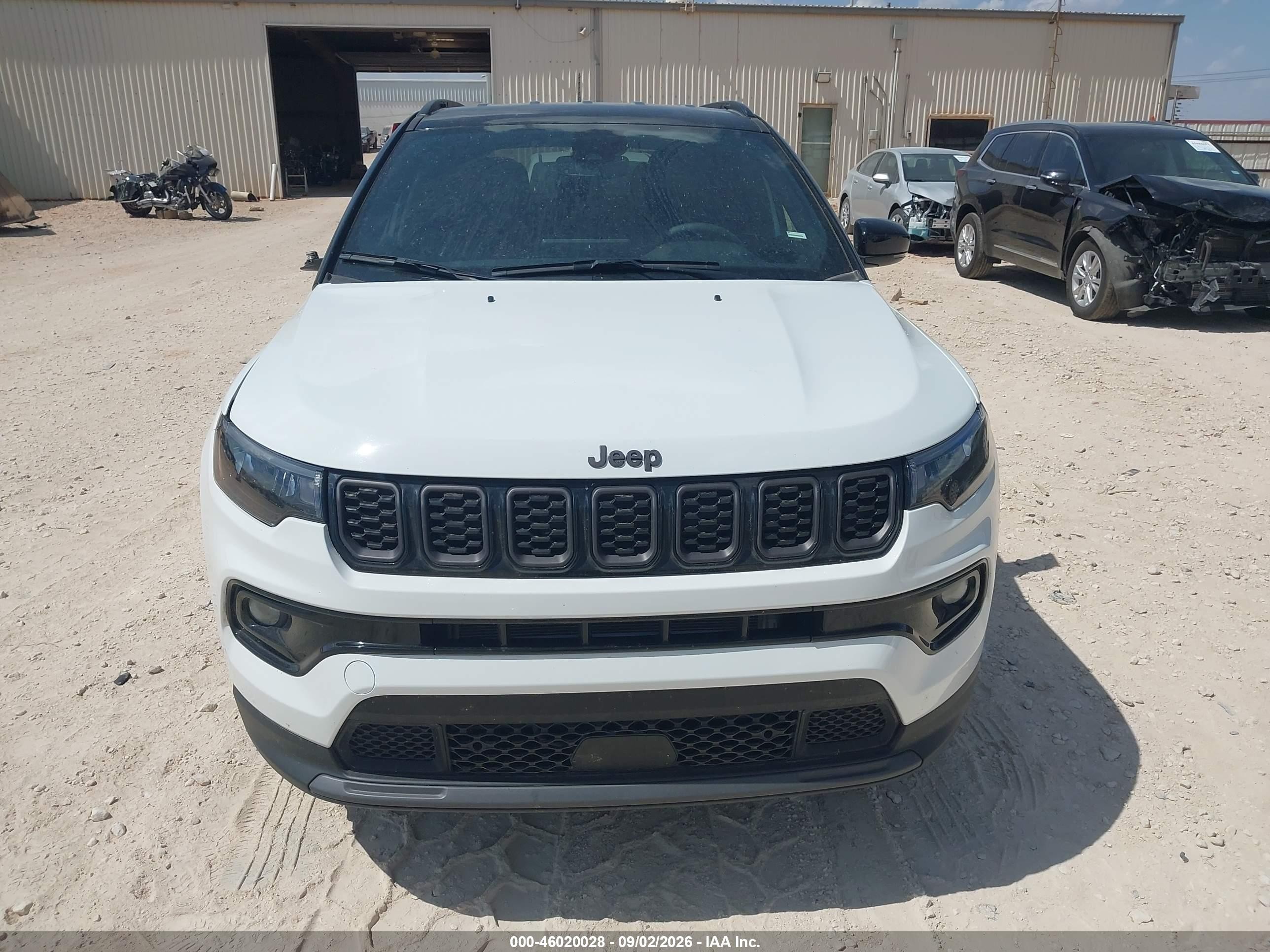 2026 Jeep Compass Limited Altitude White vin: 3C4NJDCN0TT214317