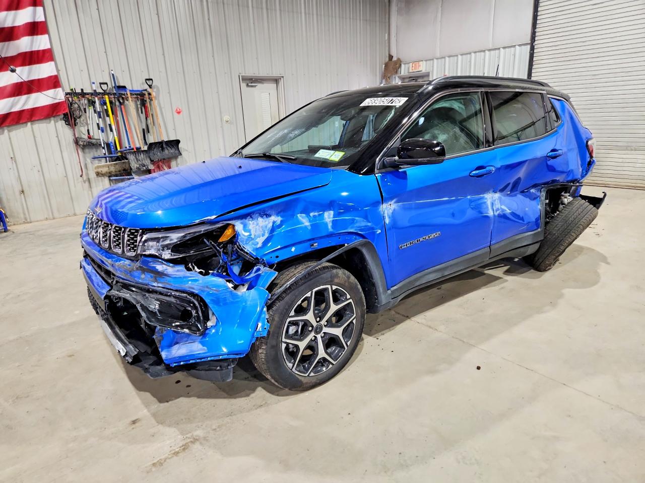 2026 Jeep Compass Limited Blue vin: 3C4NJDCN1TT271335