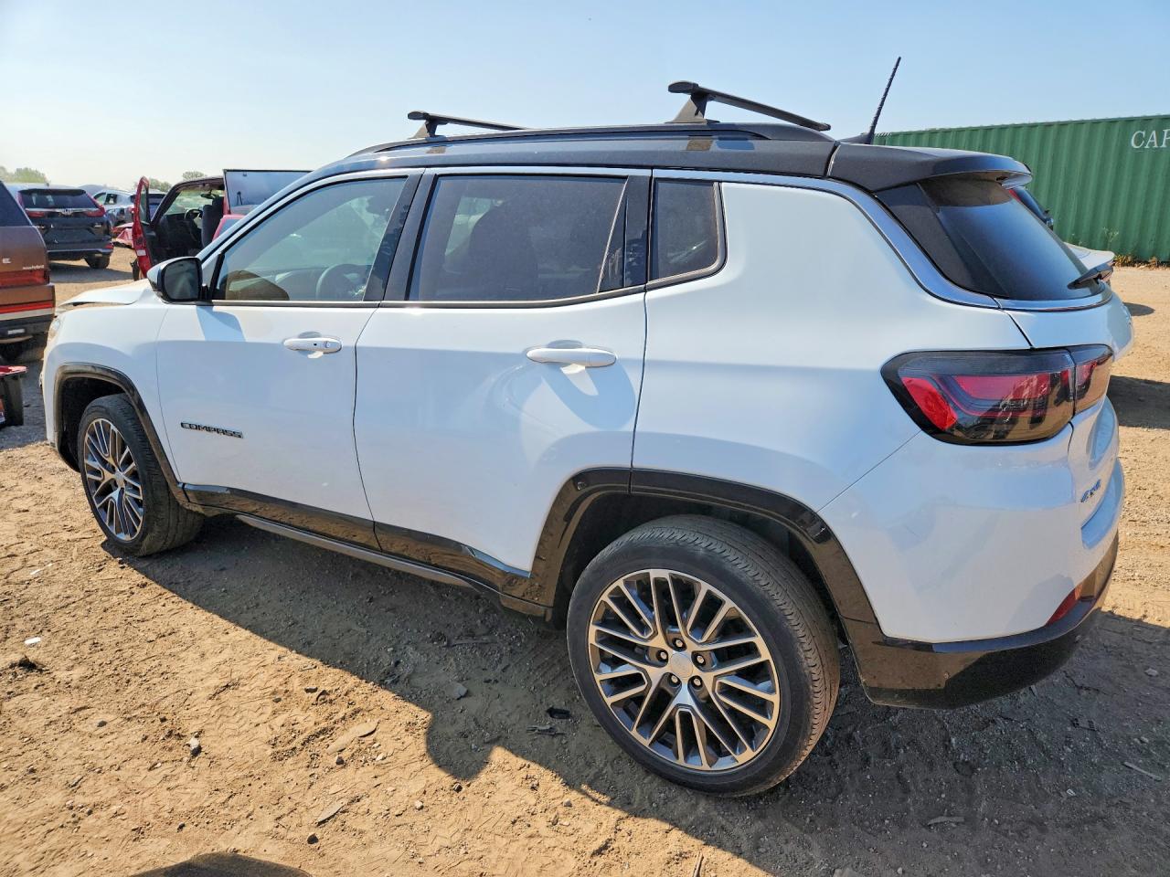 2023 Jeep Compass Limited White vin: 3C4NJDCN2PT503768
