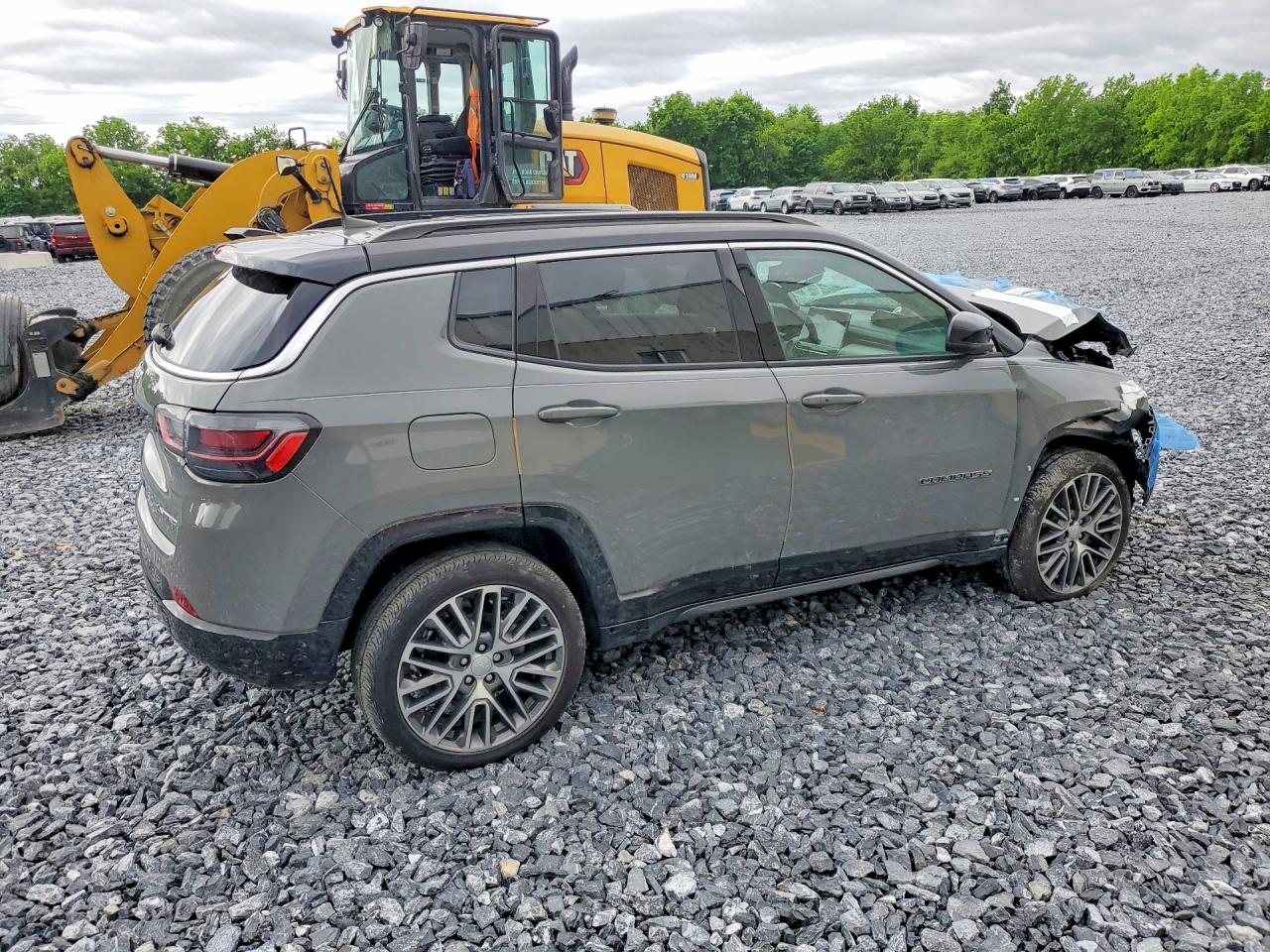 2023 Jeep Compass Limited Серый vin: 3C4NJDCN2PT543140