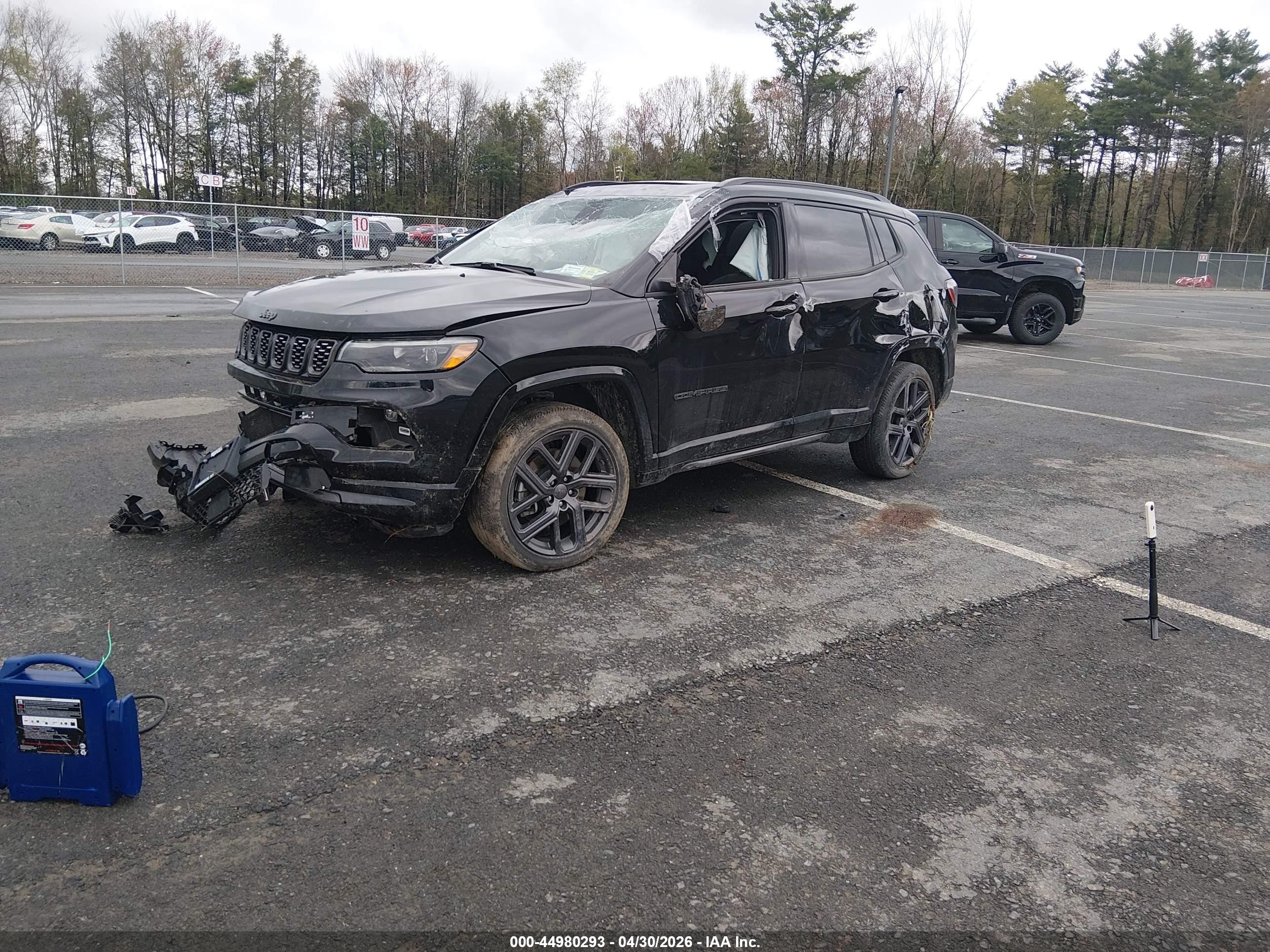 2024 Jeep Compass Limited 4x4 Черный vin: 3C4NJDCN2RT171866