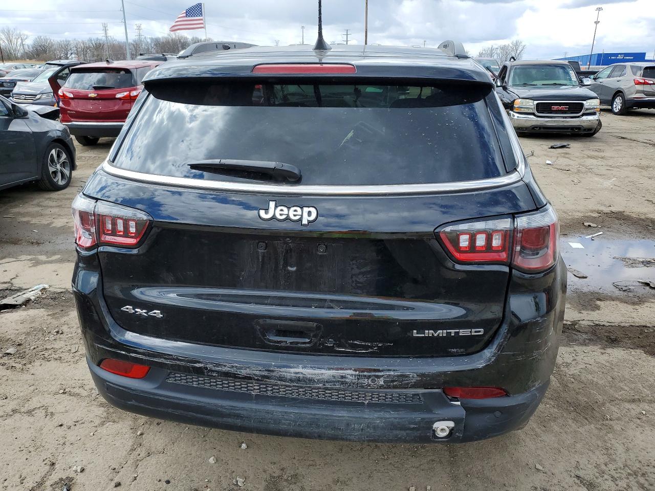 2025 Jeep Compass Limited Черный vin: 3C4NJDCN2ST576308