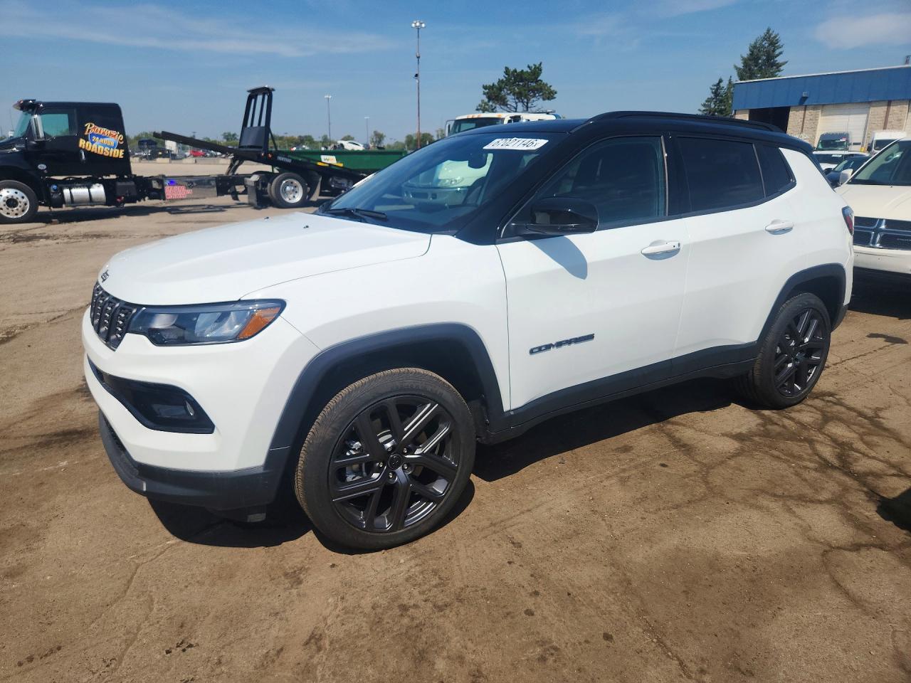 2026 Jeep Compass Limited Белый vin: 3C4NJDCN2TT171759