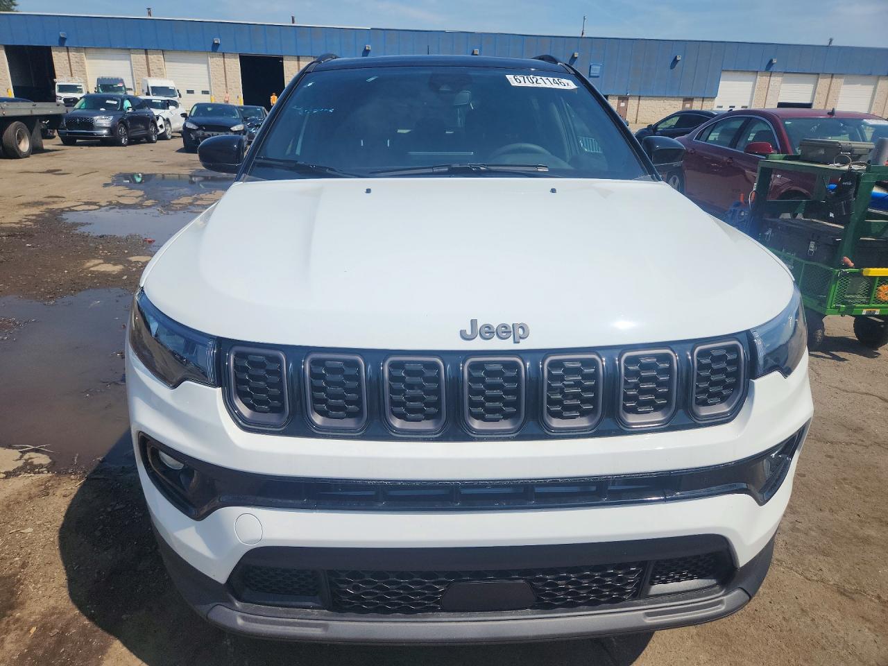 2026 Jeep Compass Limited White vin: 3C4NJDCN2TT171759