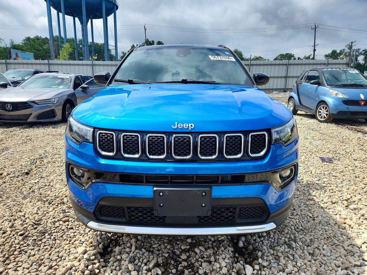 2024 Jeep Compass Limited Blue vin: 3C4NJDCN3RT576215