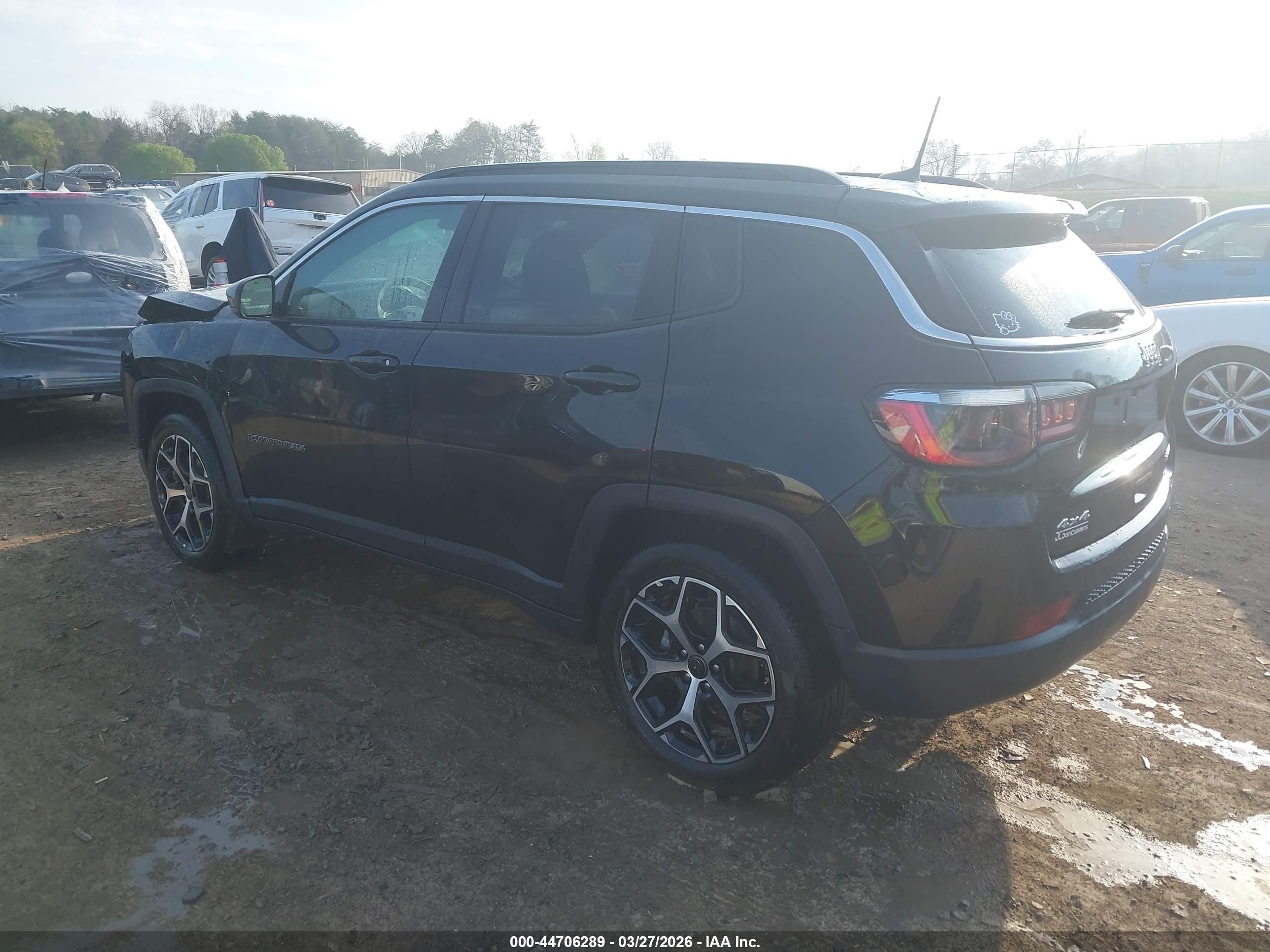 2025 Jeep Compass Limited 4x4 Black vin: 3C4NJDCN3ST560702