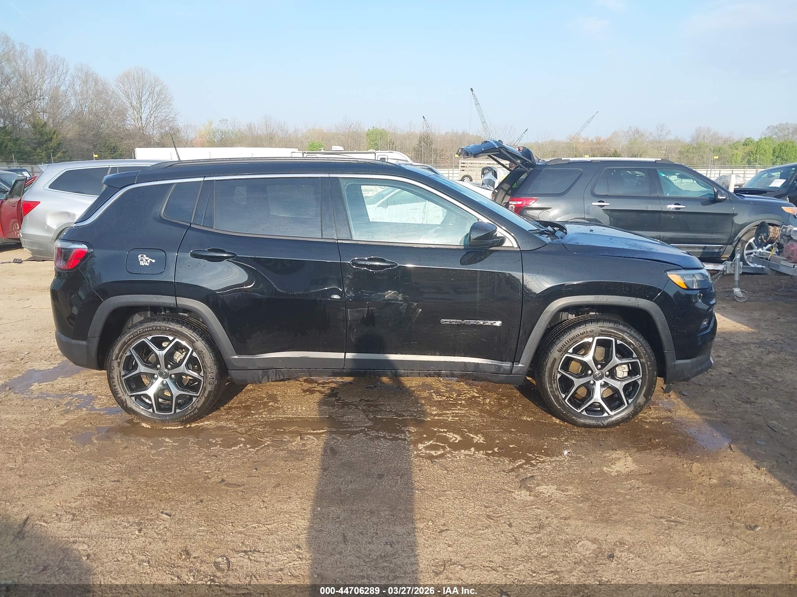 2025 Jeep Compass Limited 4x4 Black vin: 3C4NJDCN3ST560702