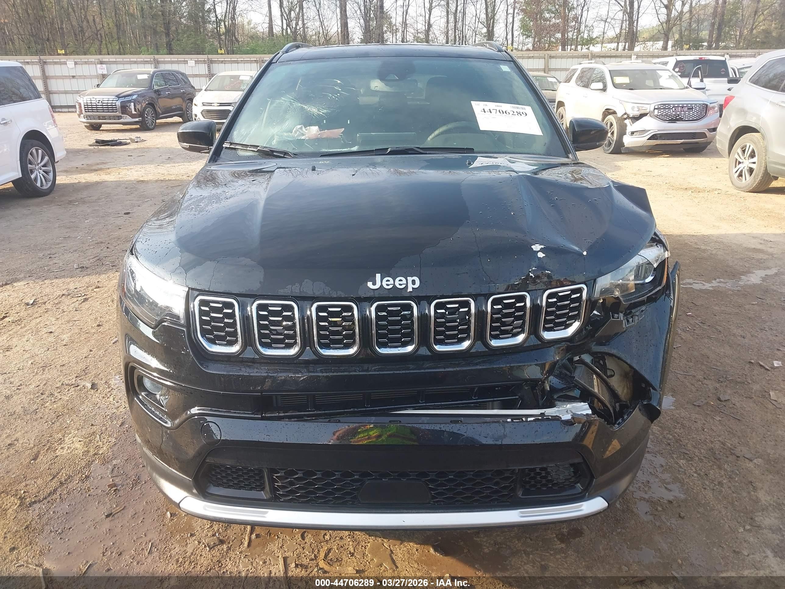 2025 Jeep Compass Limited 4x4 Black vin: 3C4NJDCN3ST560702