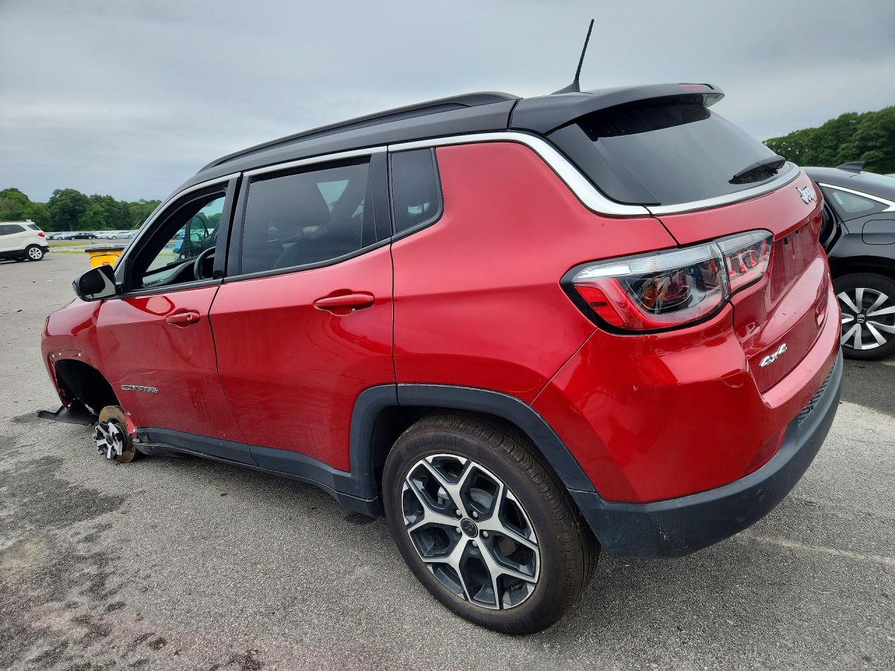 2025 Jeep Compass Limited Red vin: 3C4NJDCN4ST522329
