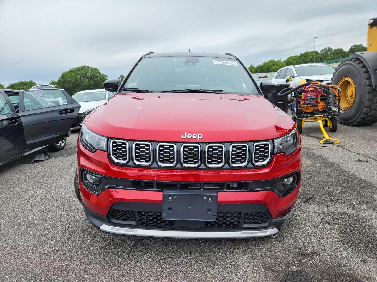 2025 Jeep Compass Limited Red vin: 3C4NJDCN4ST522329