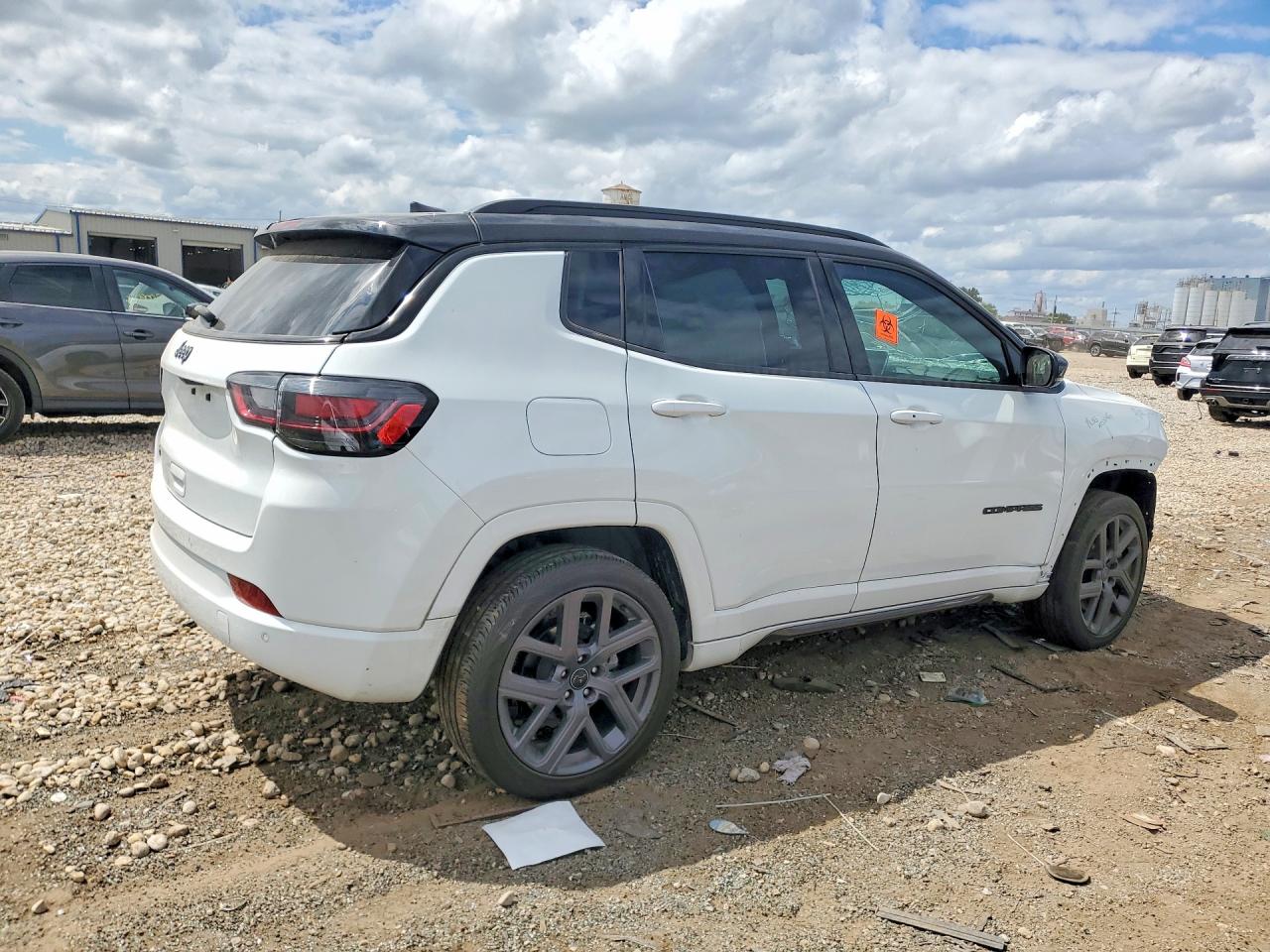 2025 Jeep Compass Limited White vin: 3C4NJDCN4ST572129