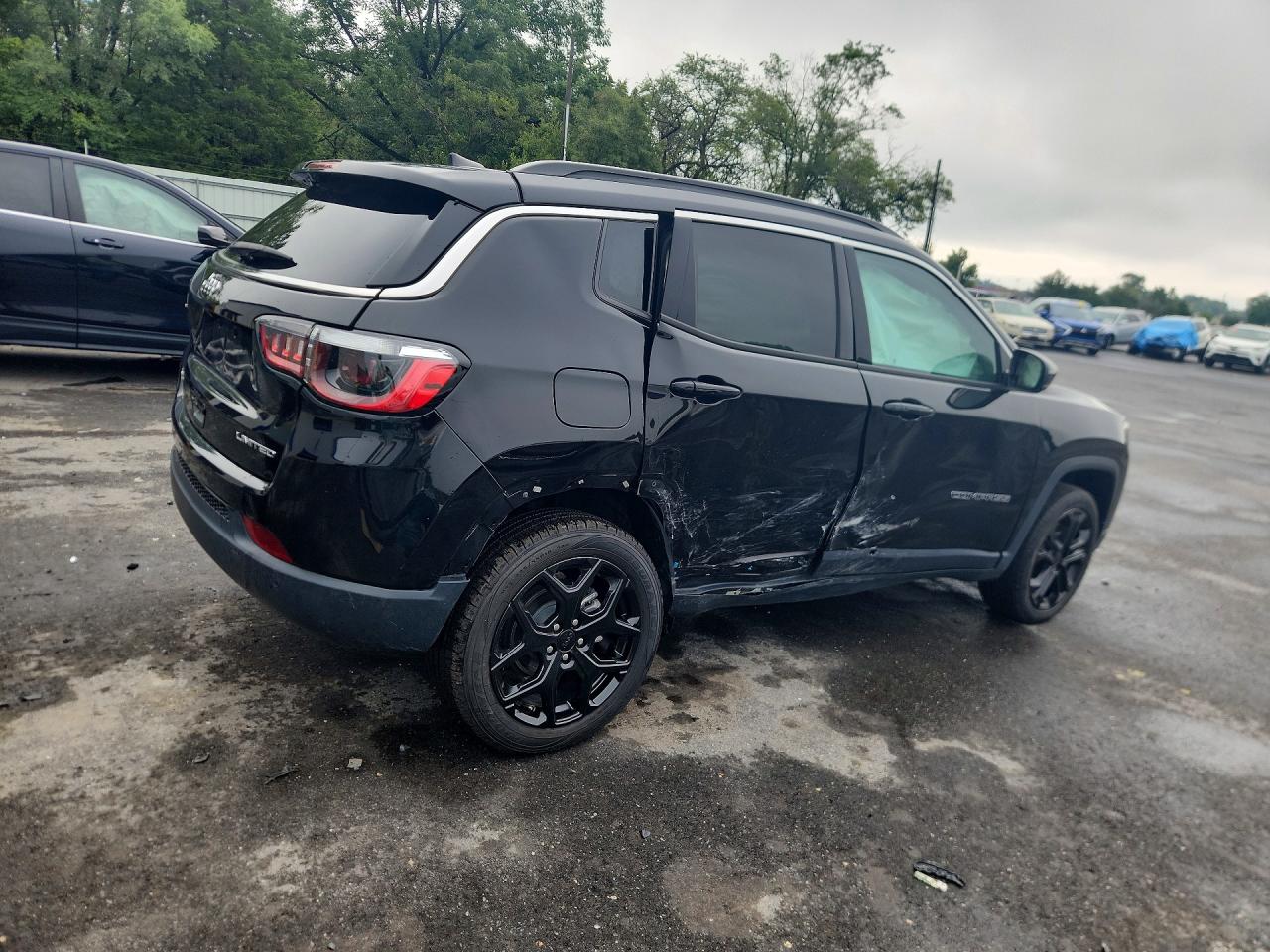 2024 Jeep Compass Limited Black vin: 3C4NJDCN5RT148579
