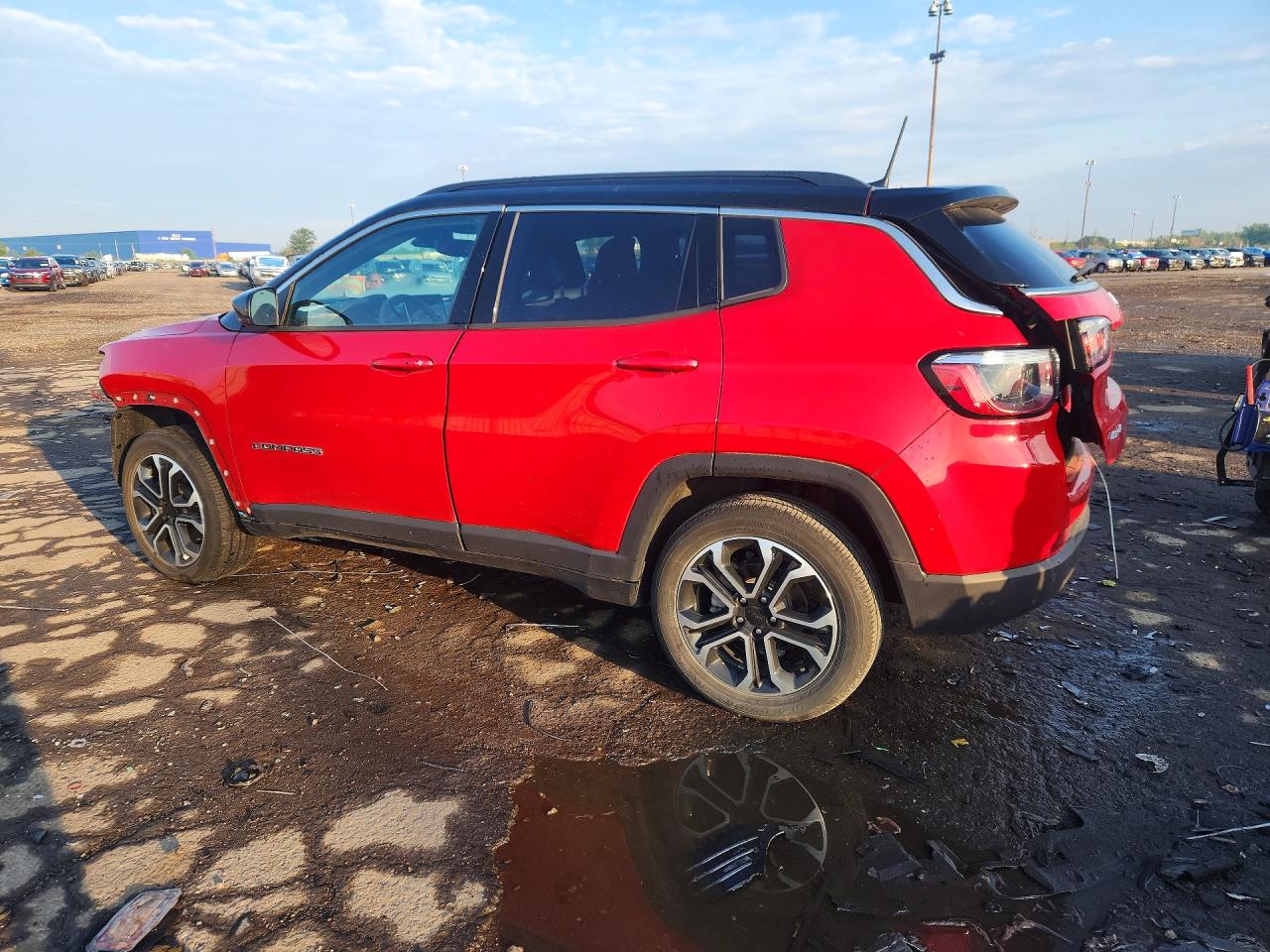 2023 Jeep Compass Limited Red vin: 3C4NJDCN6PT567621